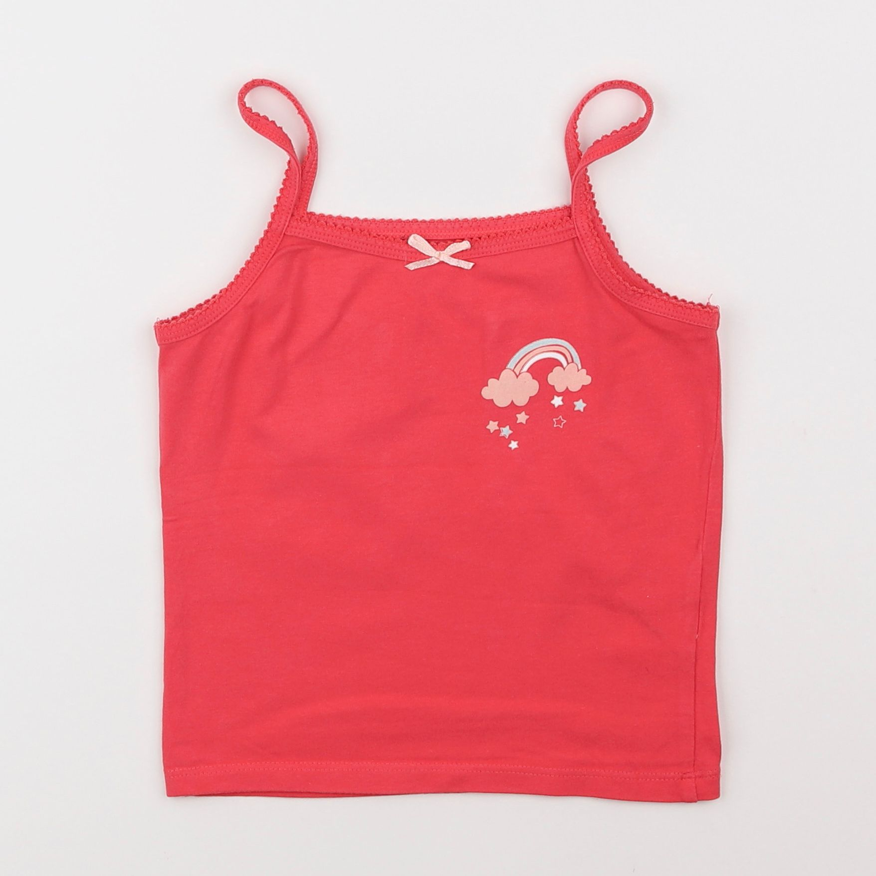 Vertbaudet - maillot de corps rose - 5 ans