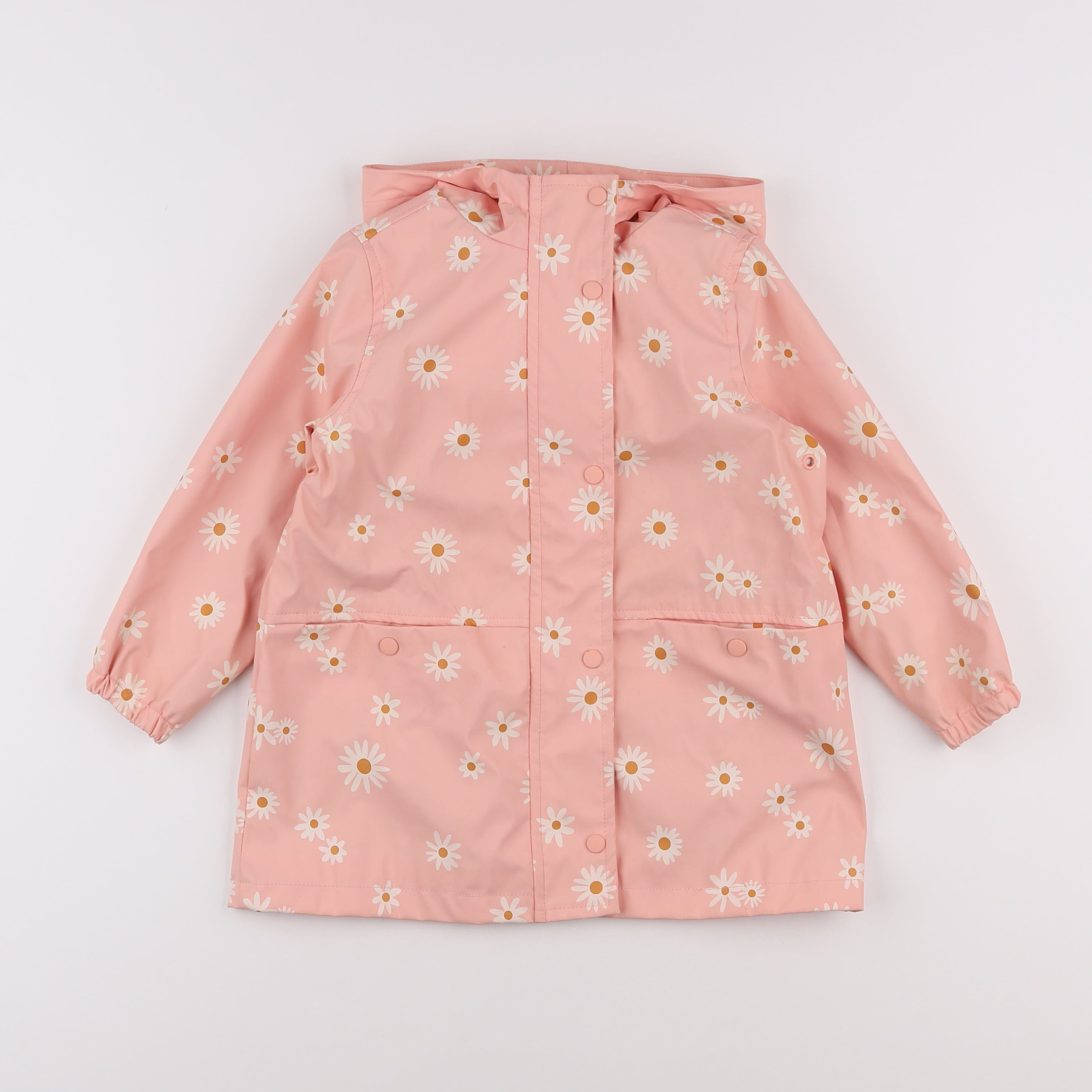 Vertbaudet - imperméable rose - 4 ans