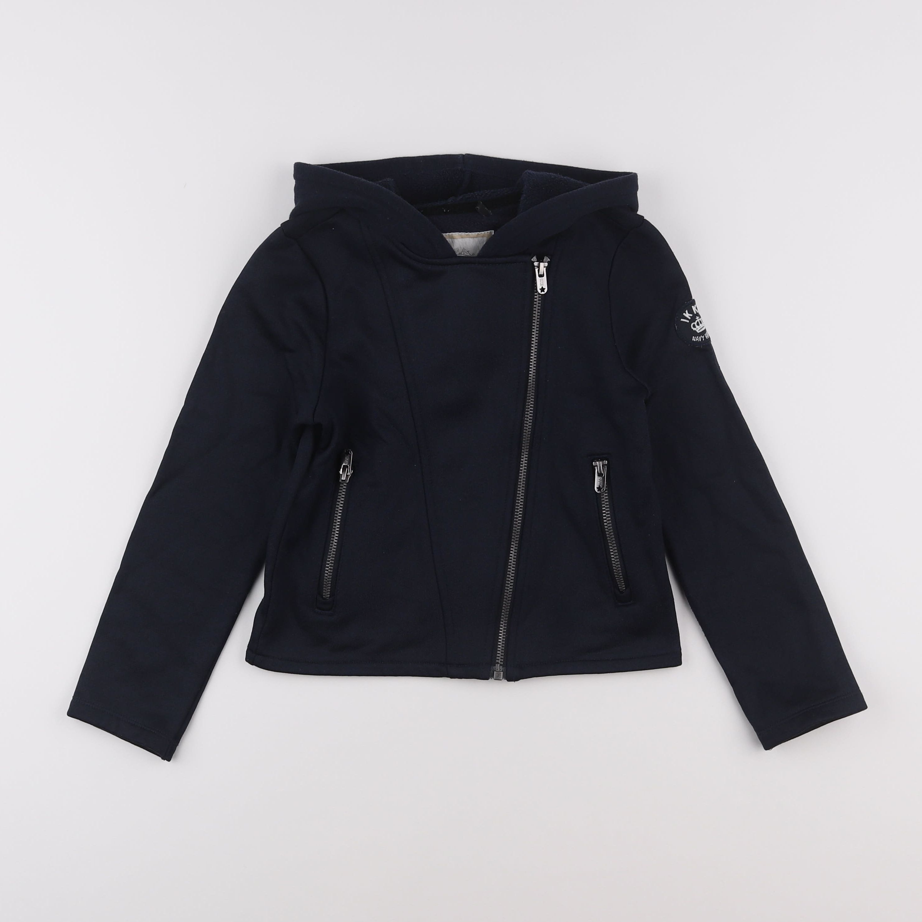 IKKS - sweat bleu - 8 ans