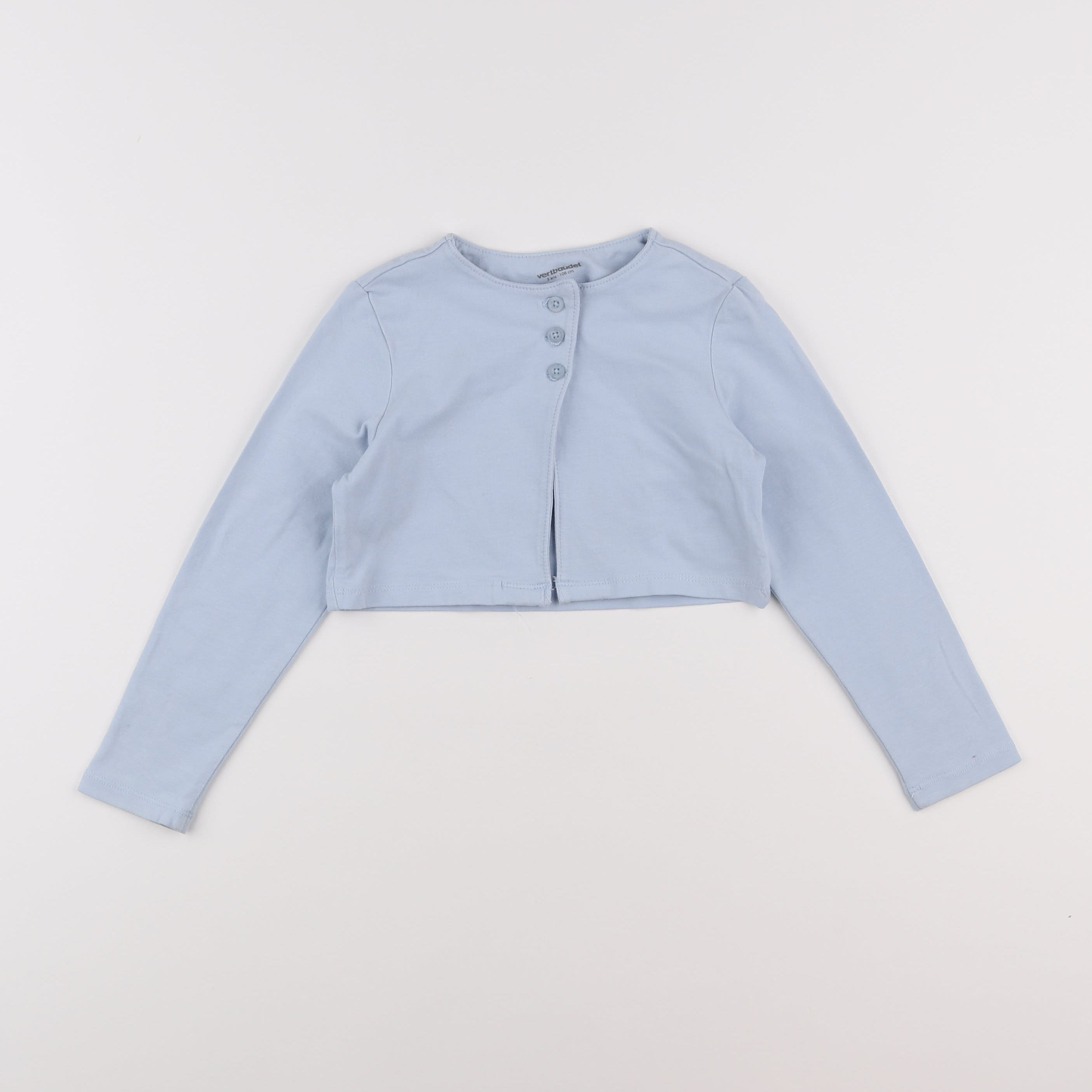 Vertbaudet - sweat bleu - 5 ans