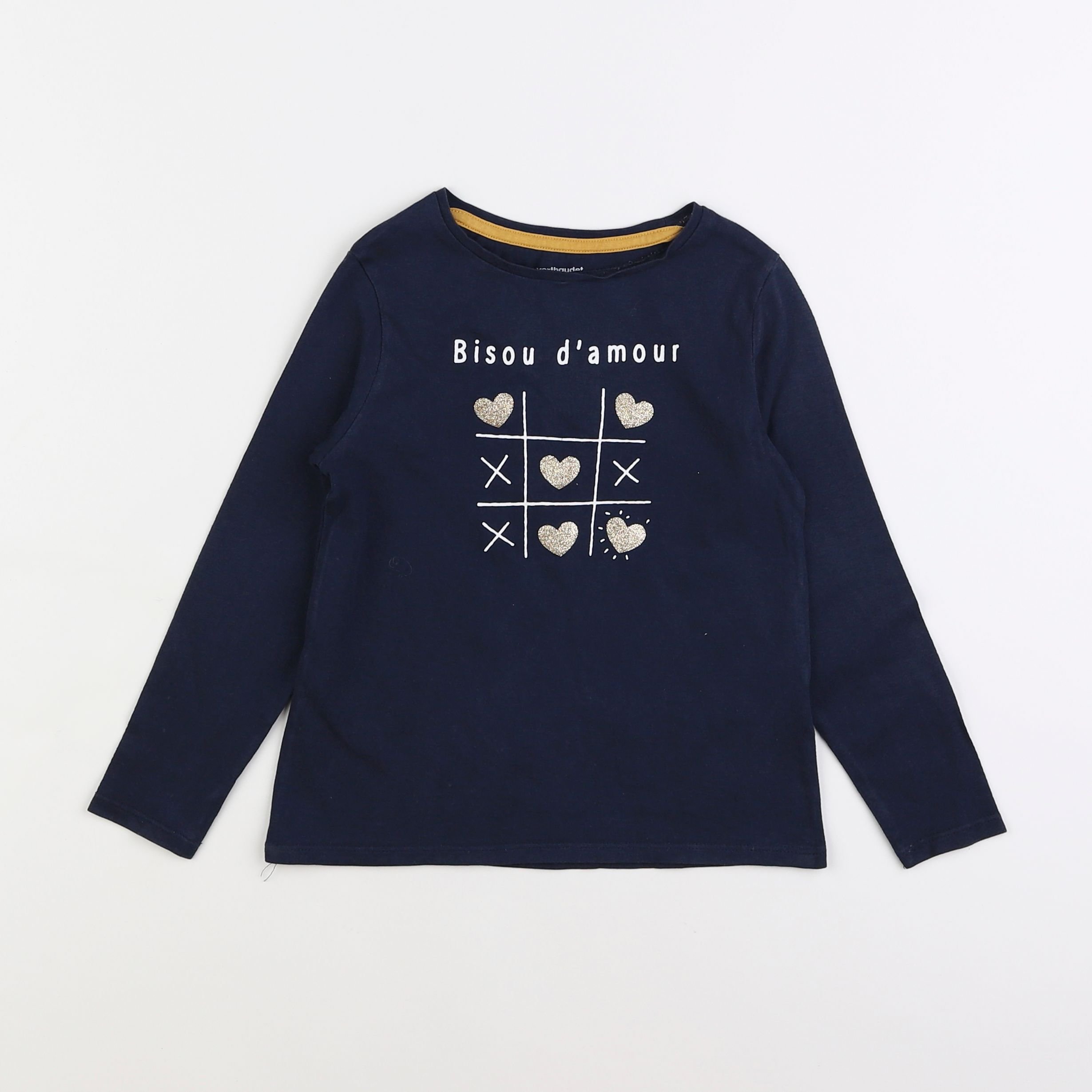 Vertbaudet - tee-shirt bleu - 6 ans