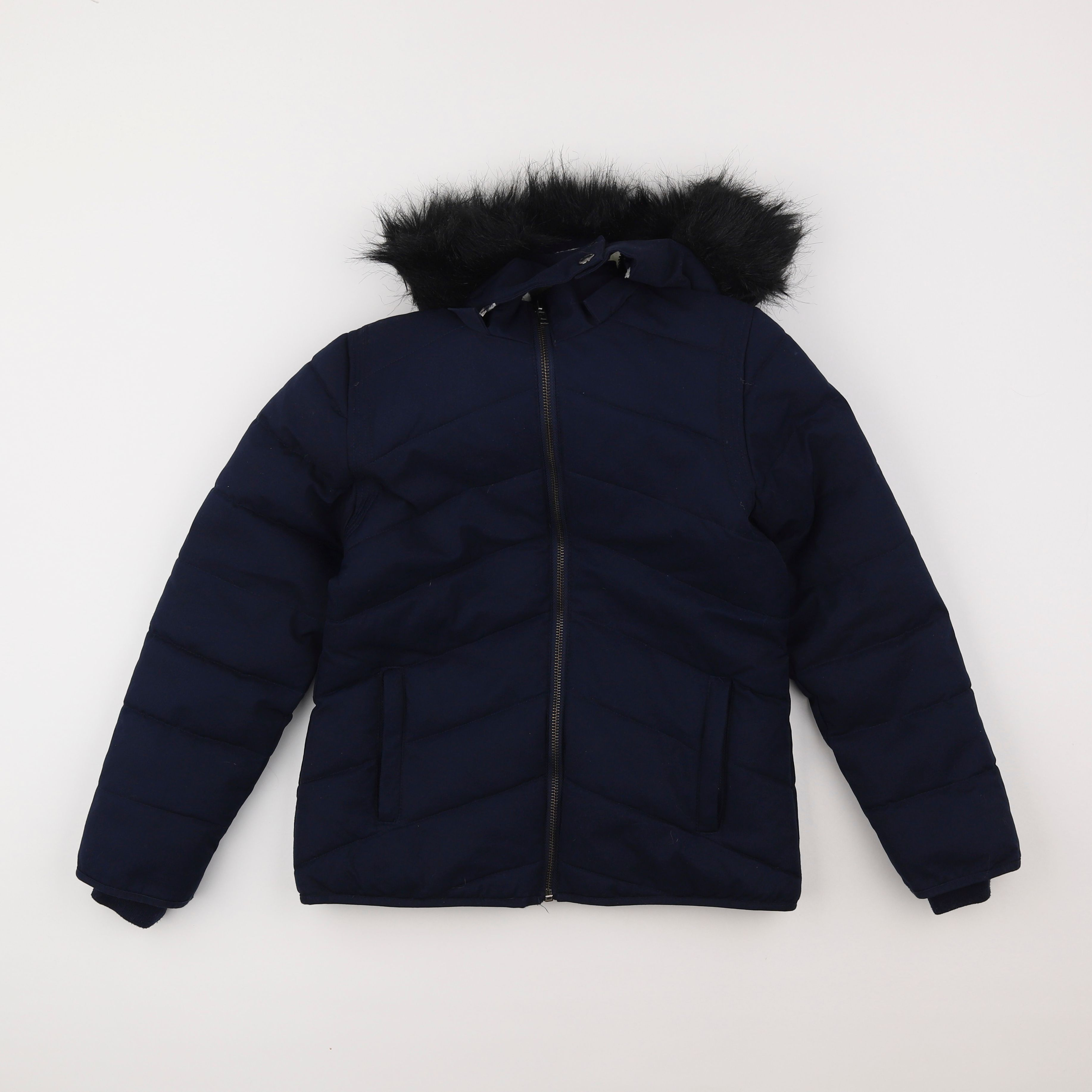 Little Karl Marc John - parka bleu - 10 ans