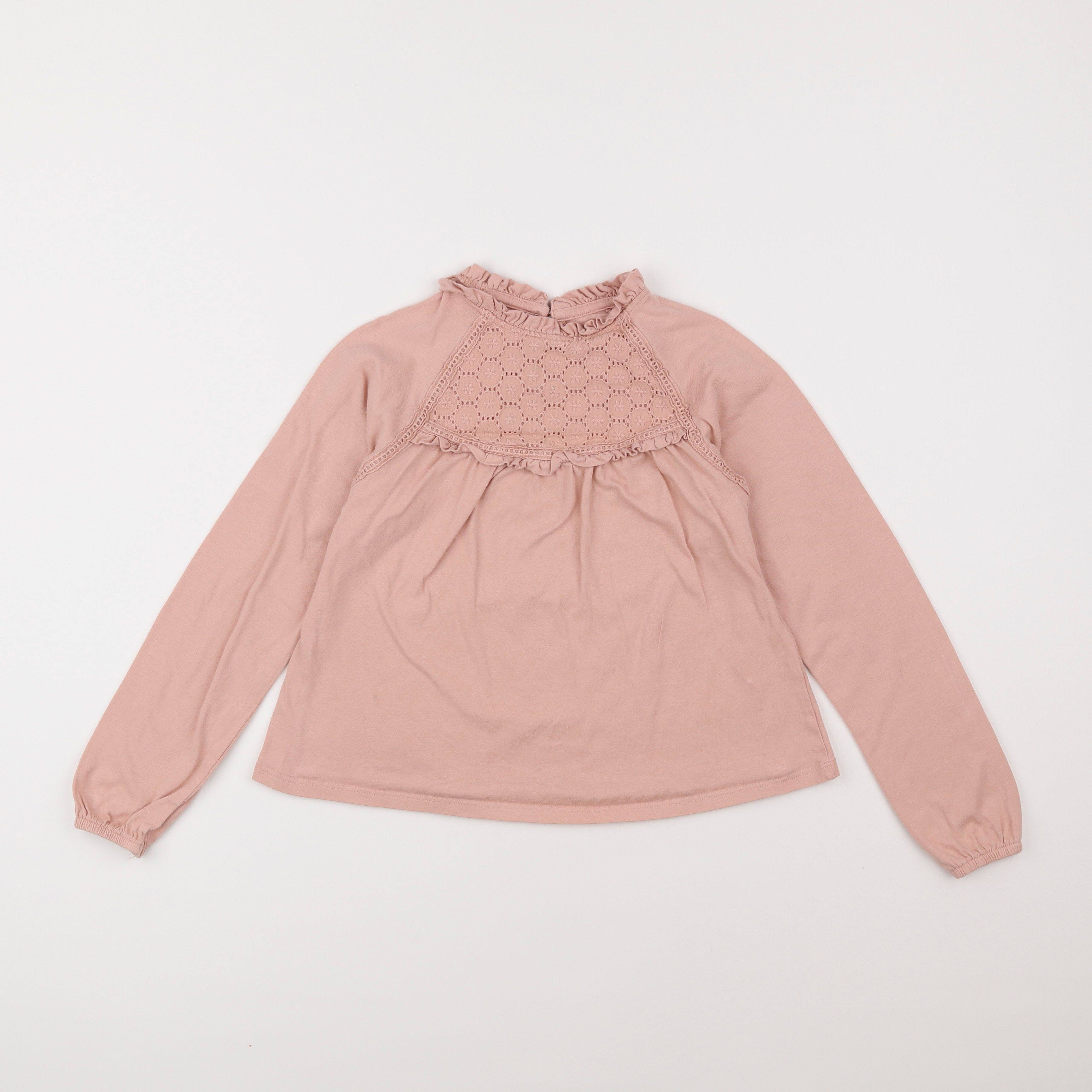 Vertbaudet - tee-shirt rose - 8 ans