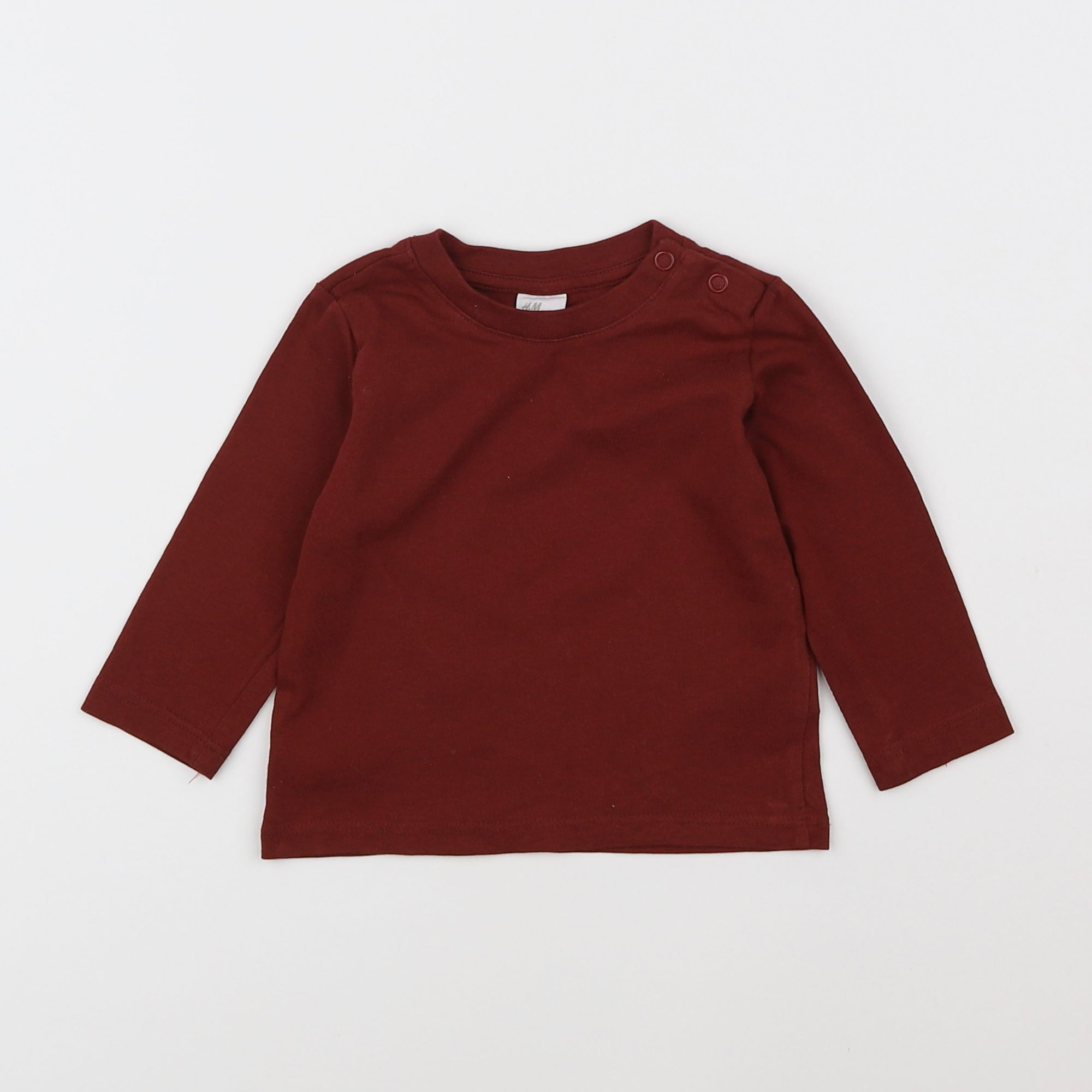 H&M - tee-shirt rouge - 6 mois