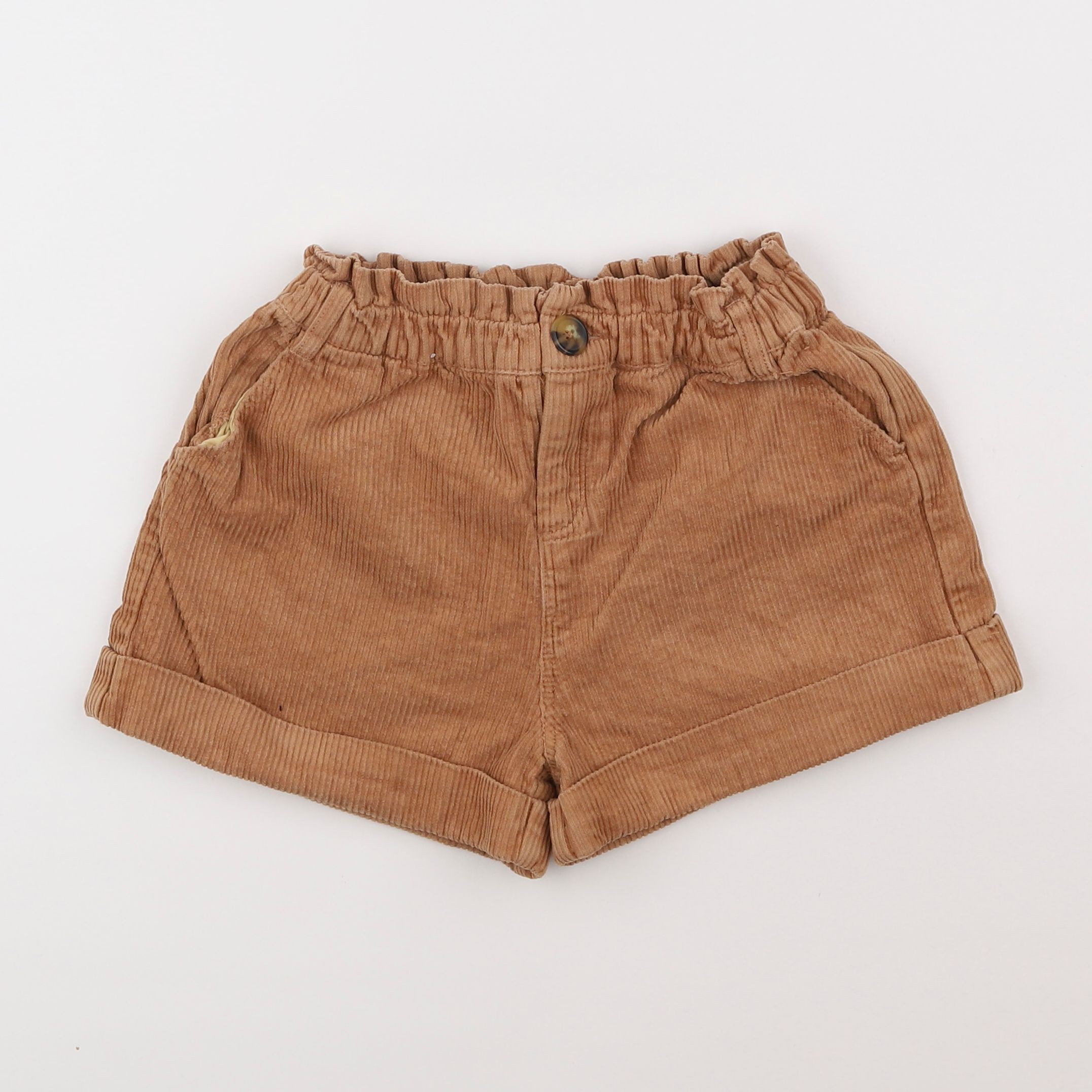 Vertbaudet - short marron - 8 ans