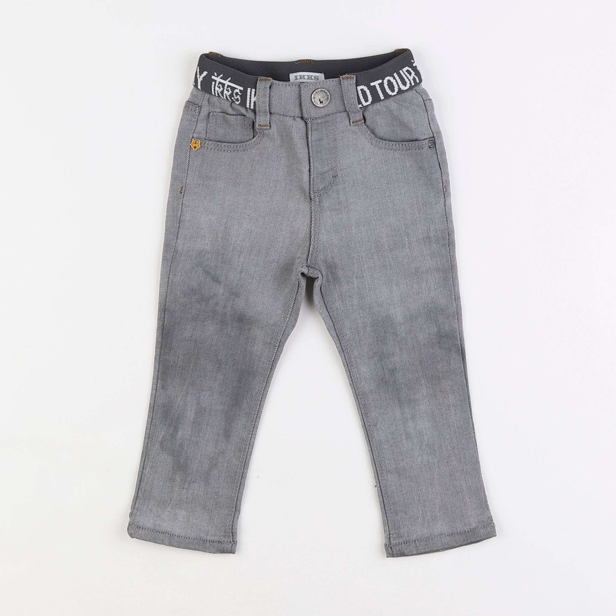 IKKS - jean gris - 3 ans