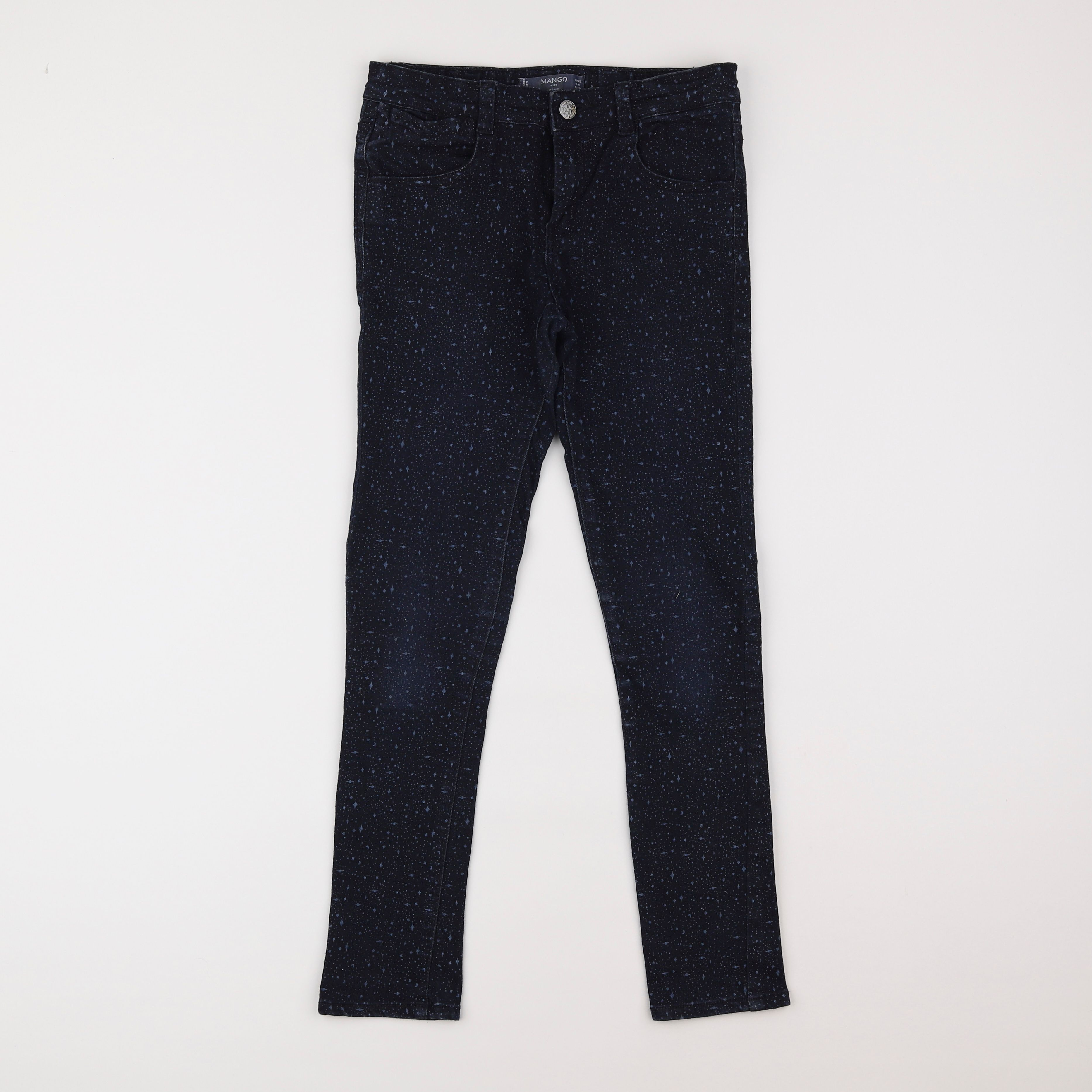 Mango - jean noir - 11/12 ans