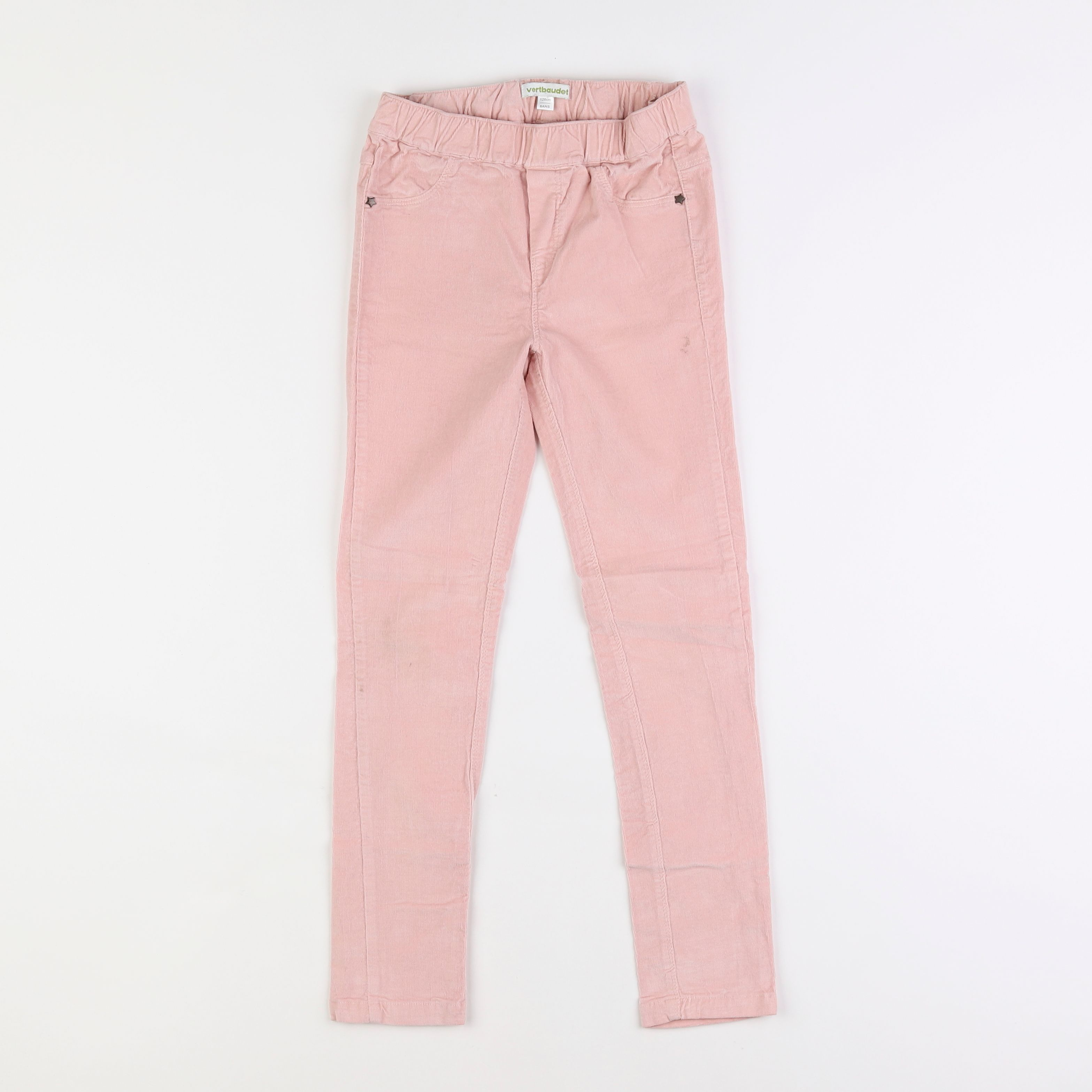 Vertbaudet - pantalon rose - 8 ans