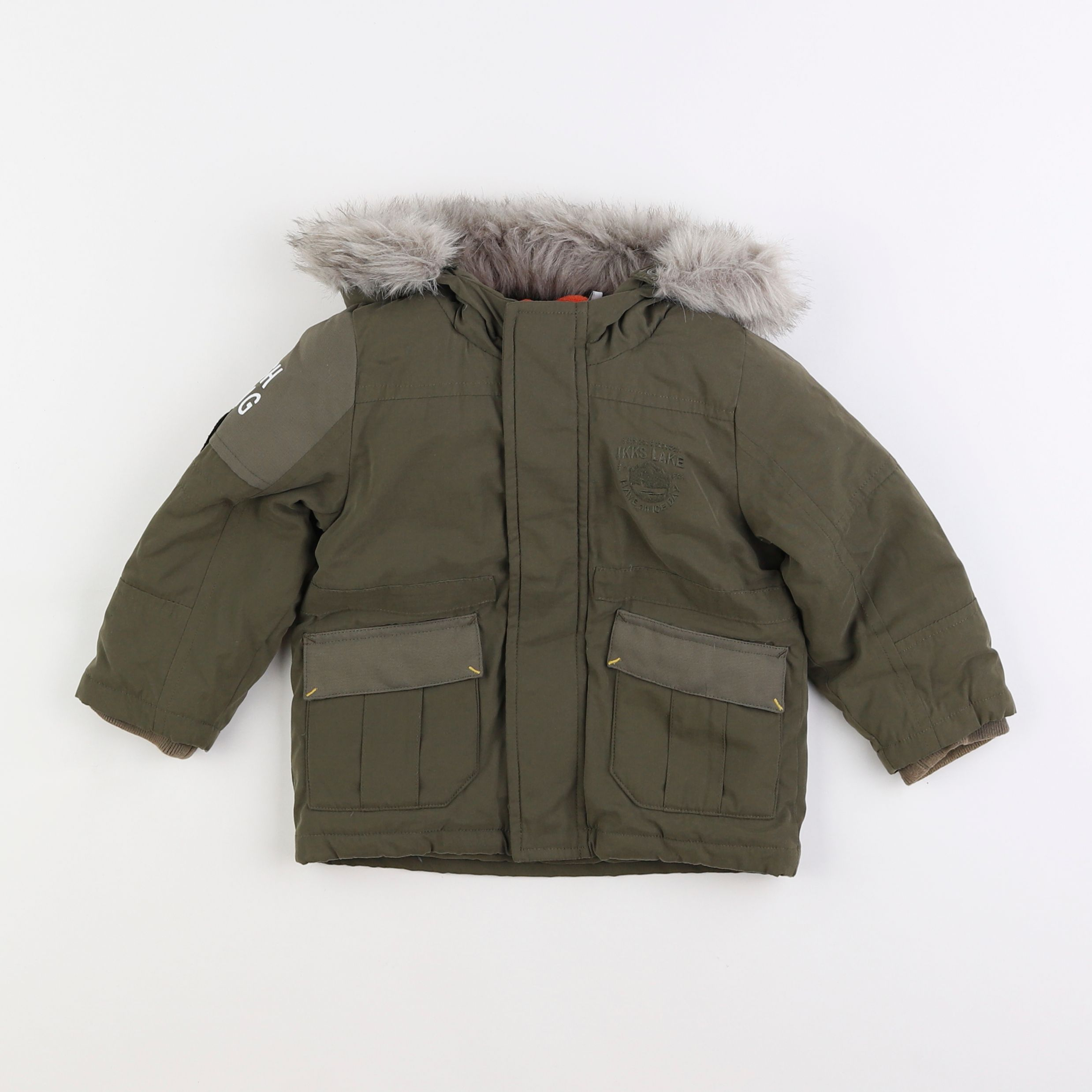 IKKS - manteau vert - 18 mois