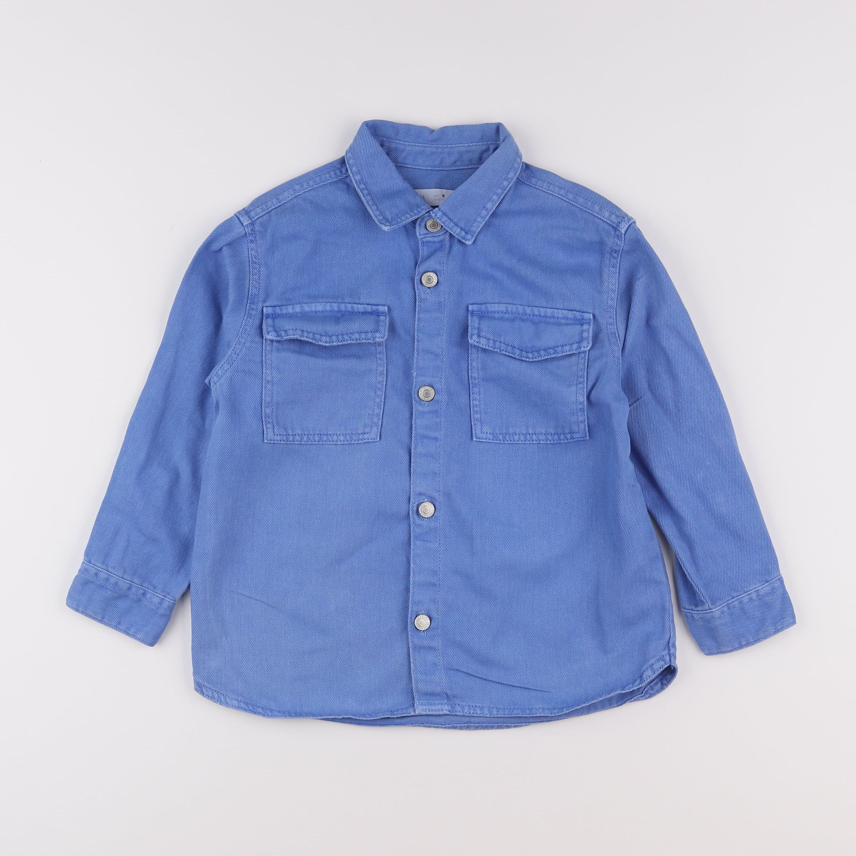 Zara - chemise bleu - 6 ans