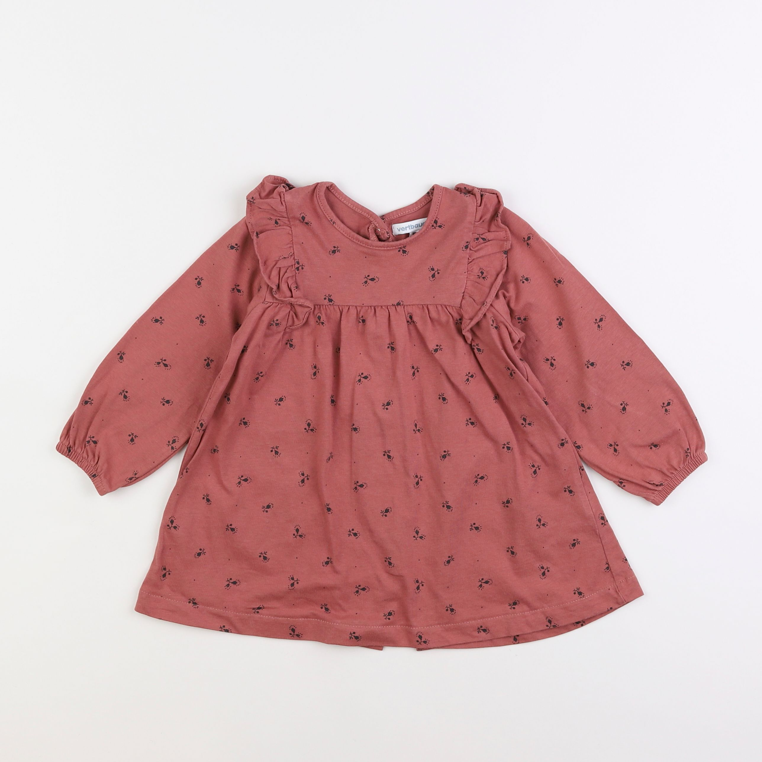 Vertbaudet - robe rose - 2 ans