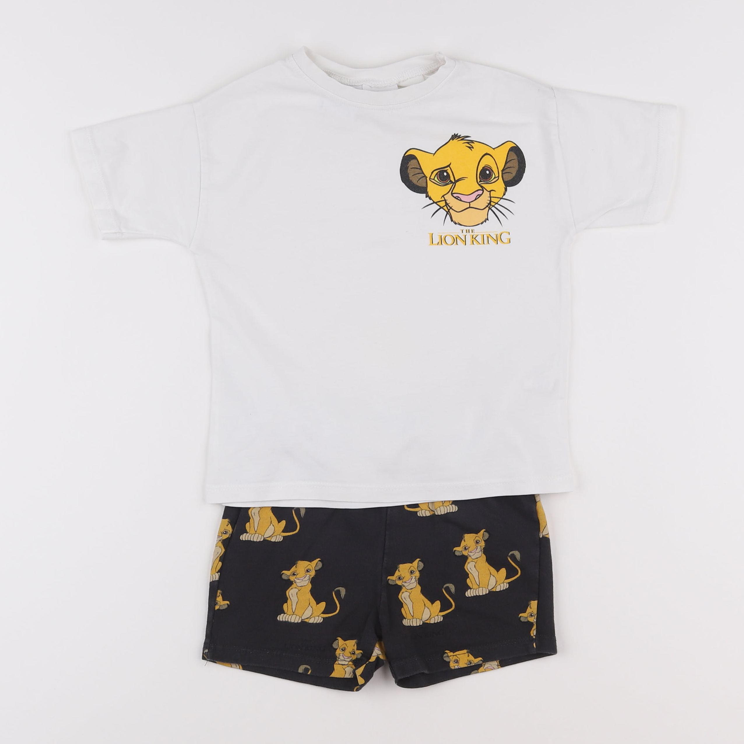 Zara - pyjama coton jaune - 18 mois à 2 ans