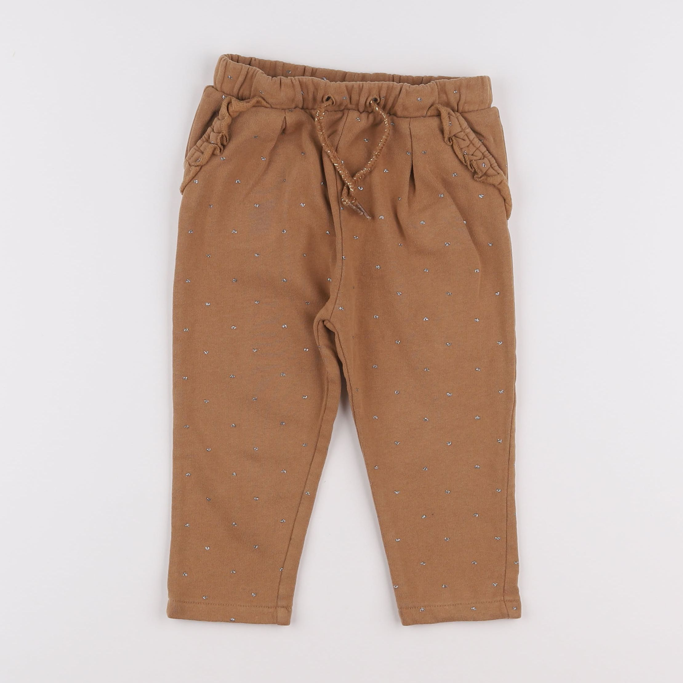 Vertbaudet - pantalon marron - 2 ans