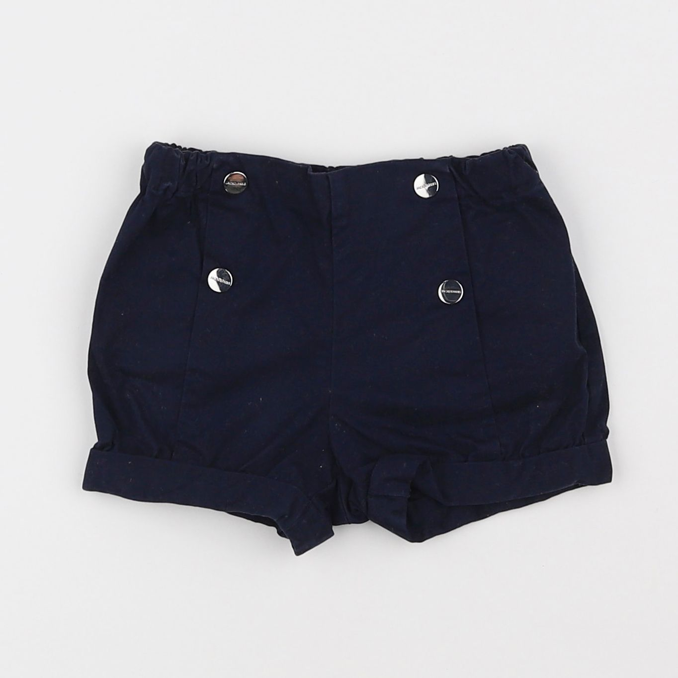 Jacadi - short bleu - 6 mois