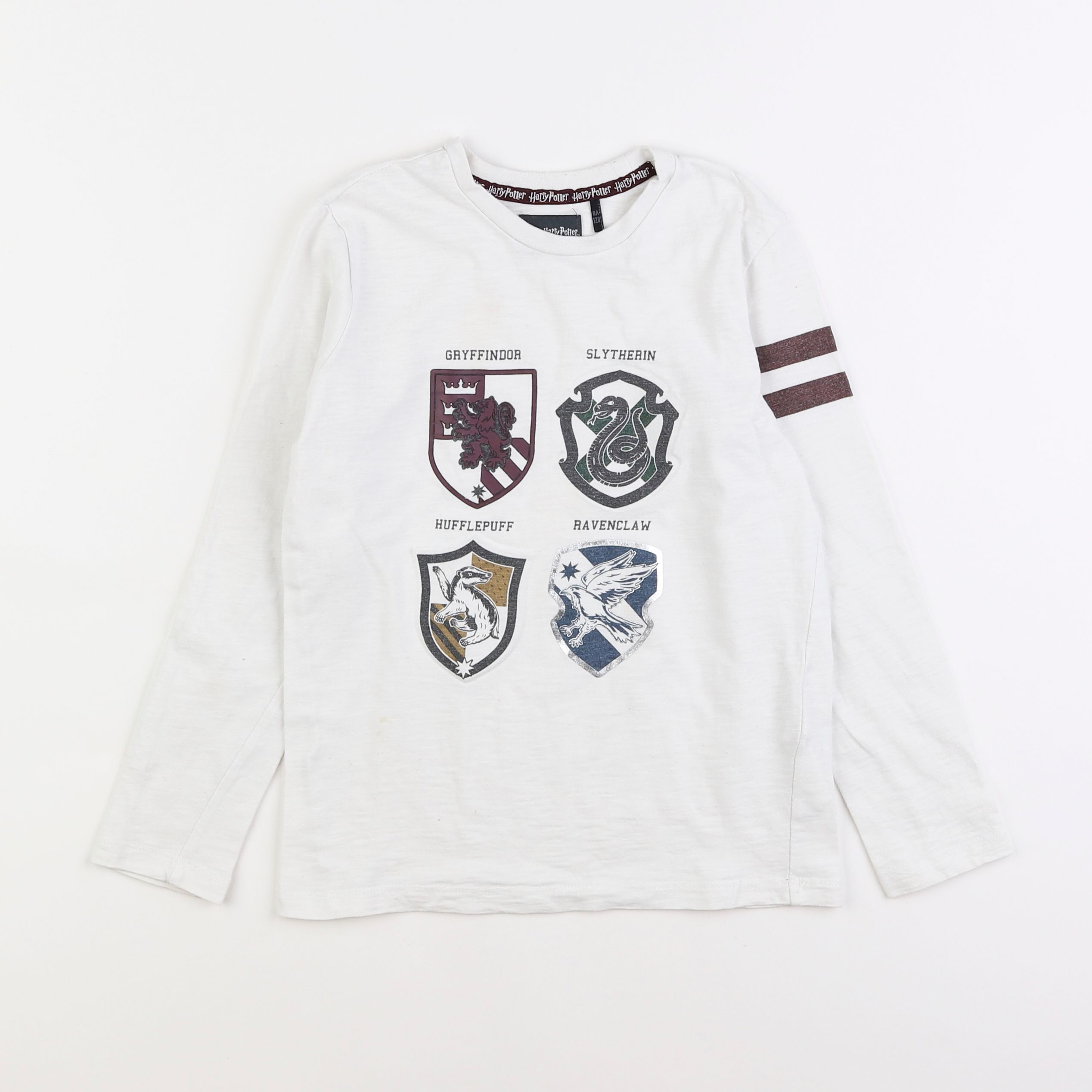 IKKS - tee-shirt blanc - 8 ans