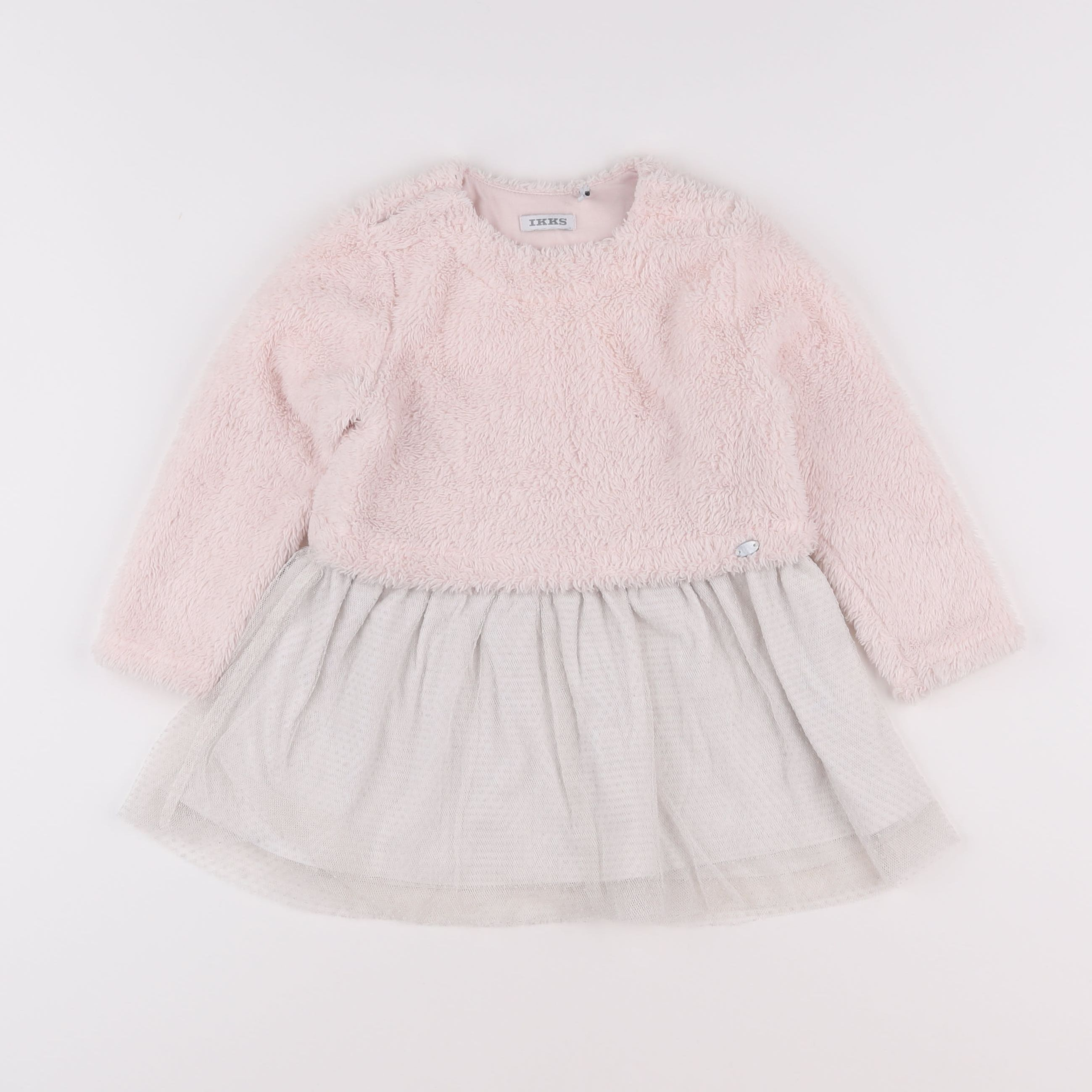 IKKS - robe rose - 2 ans