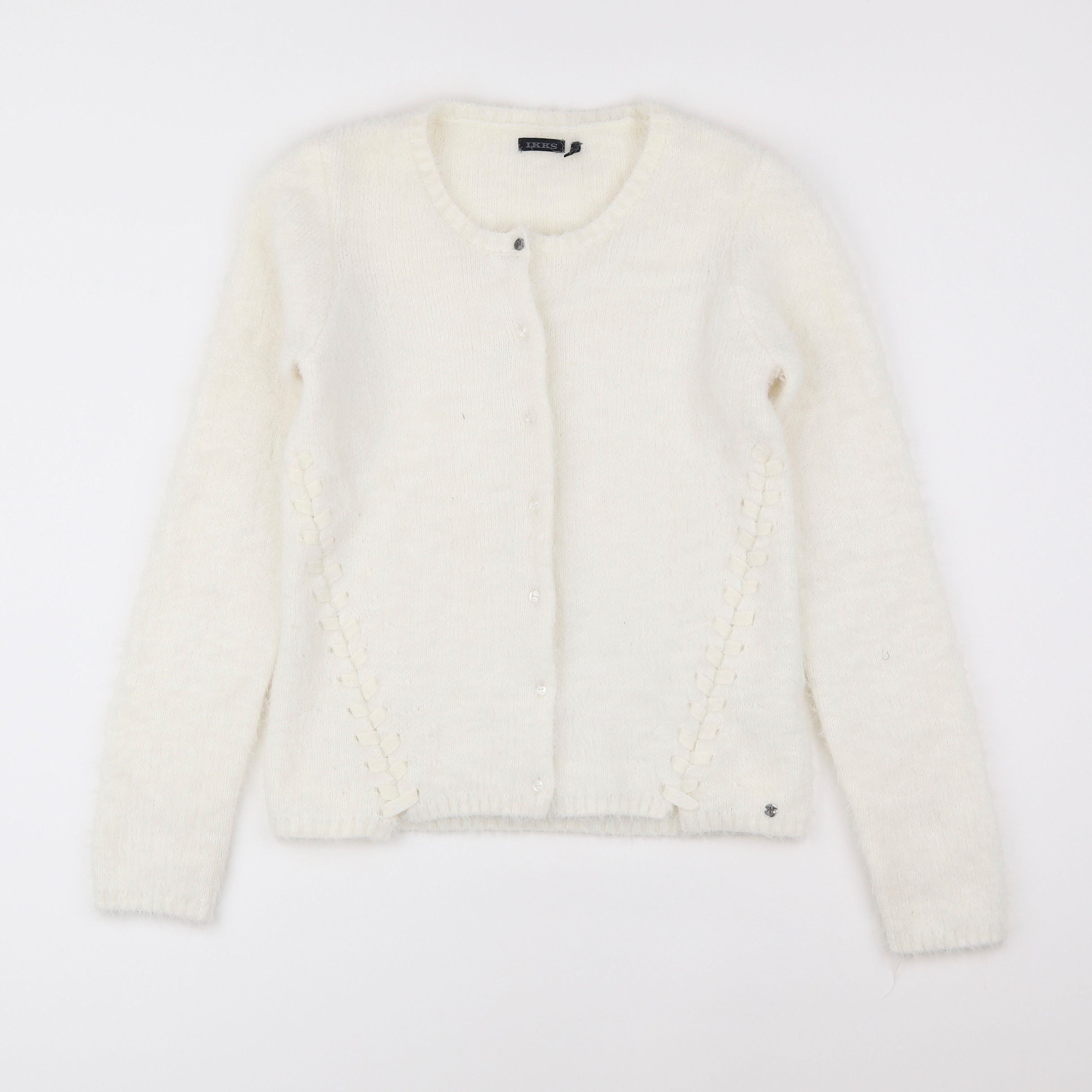 IKKS - gilet blanc - 12 ans