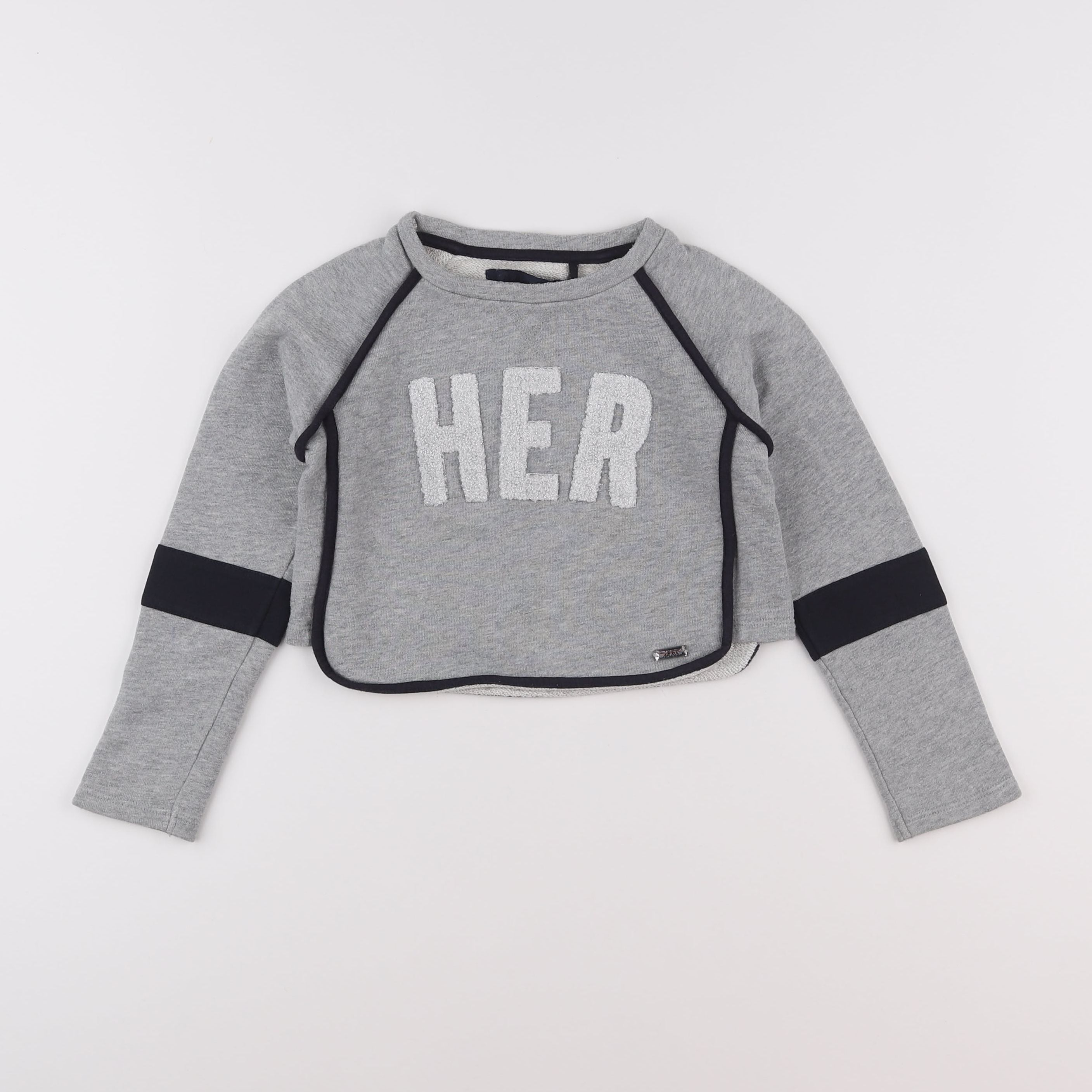 IKKS - sweat court gris - 5 ans