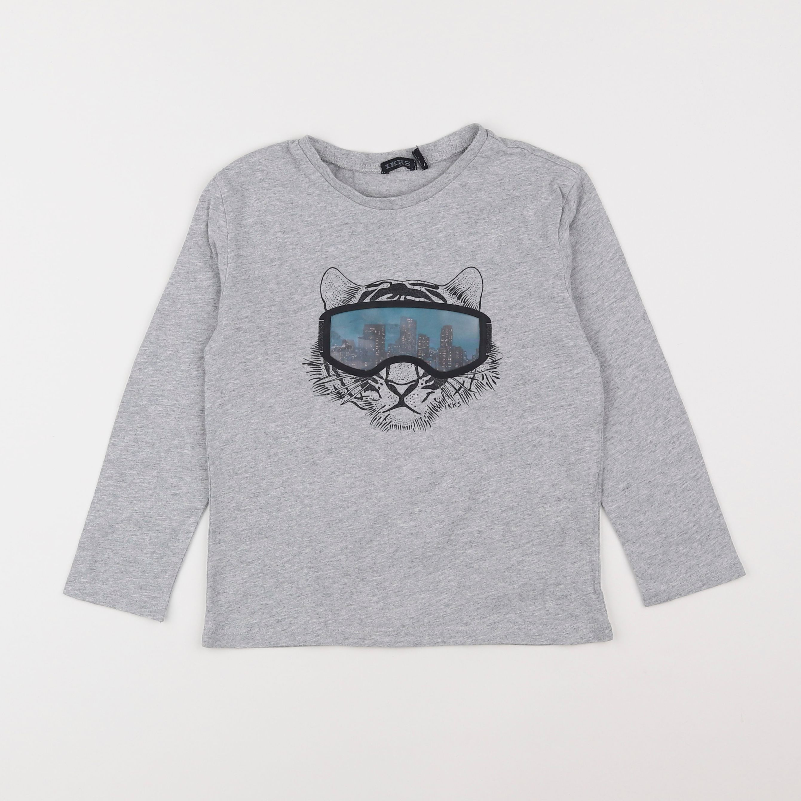 IKKS - tee-shirt gris - 6 ans