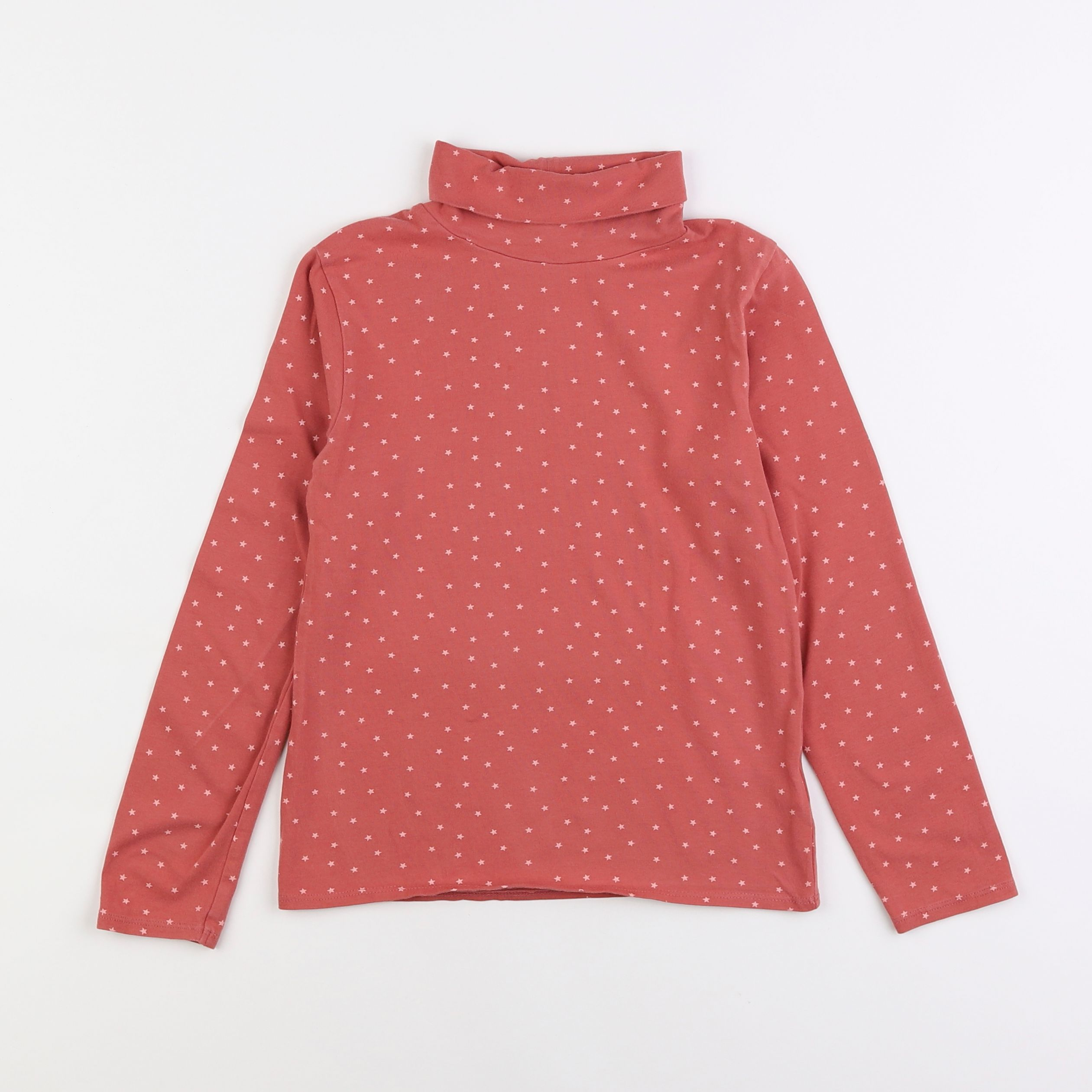 Vertbaudet - sous-pull rose - 8 ans