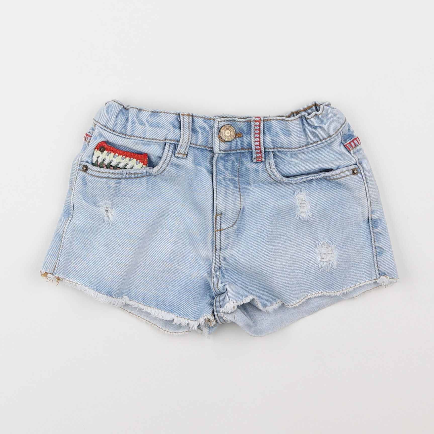 Zara - short bleu - 6 ans