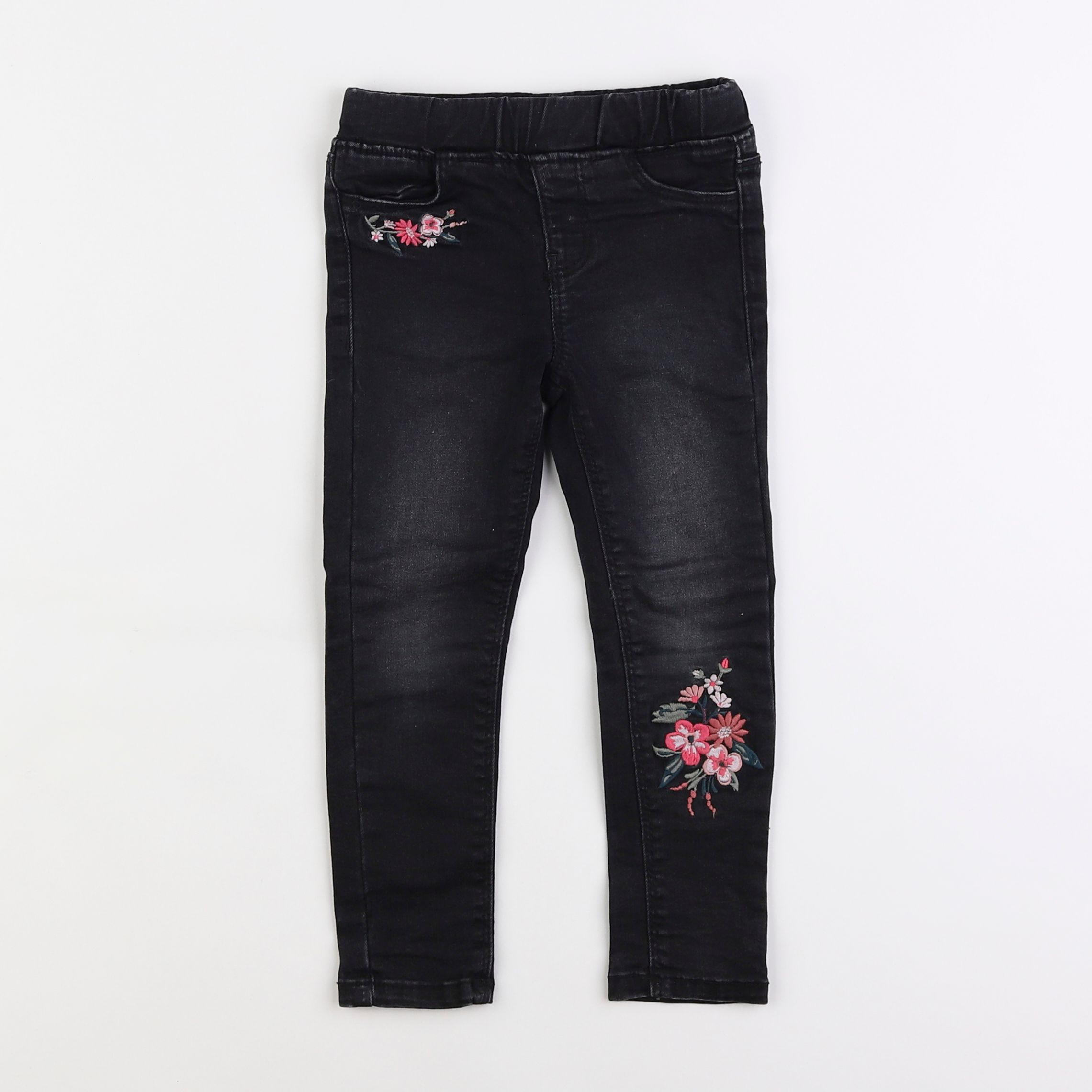 Vertbaudet - jegging noir - 3 ans