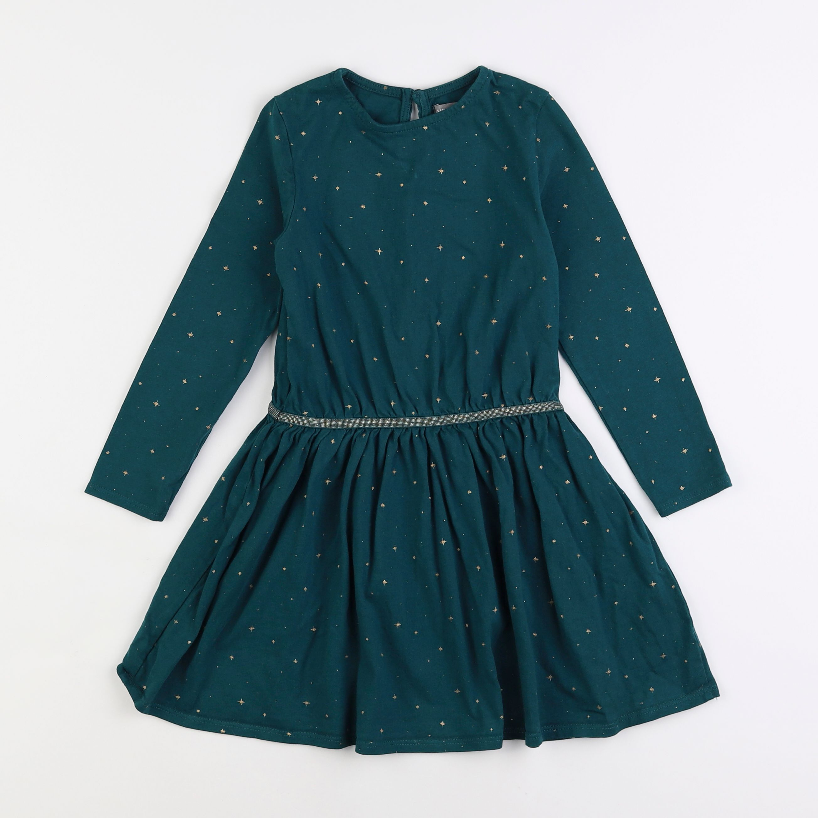 Vertbaudet - robe vert - 6 ans