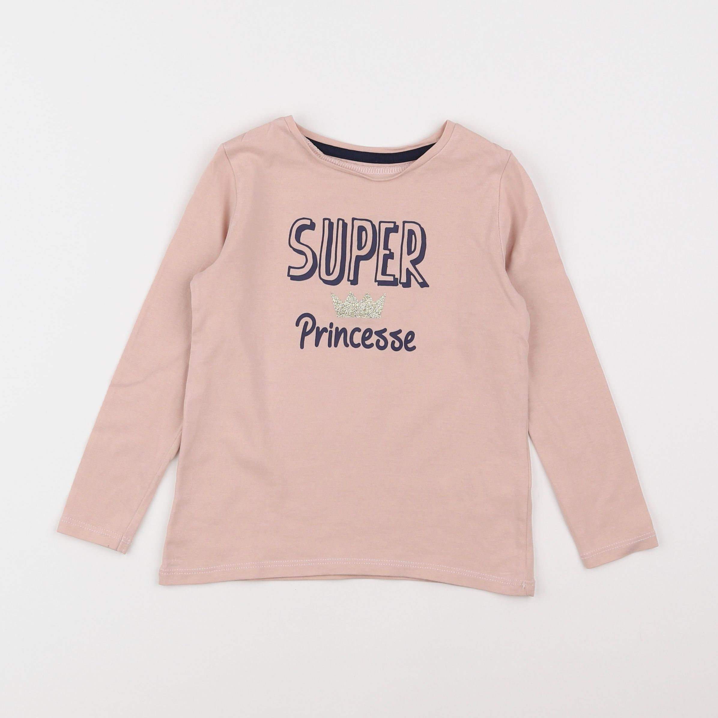 Vertbaudet - tee-shirt rose - 4 ans