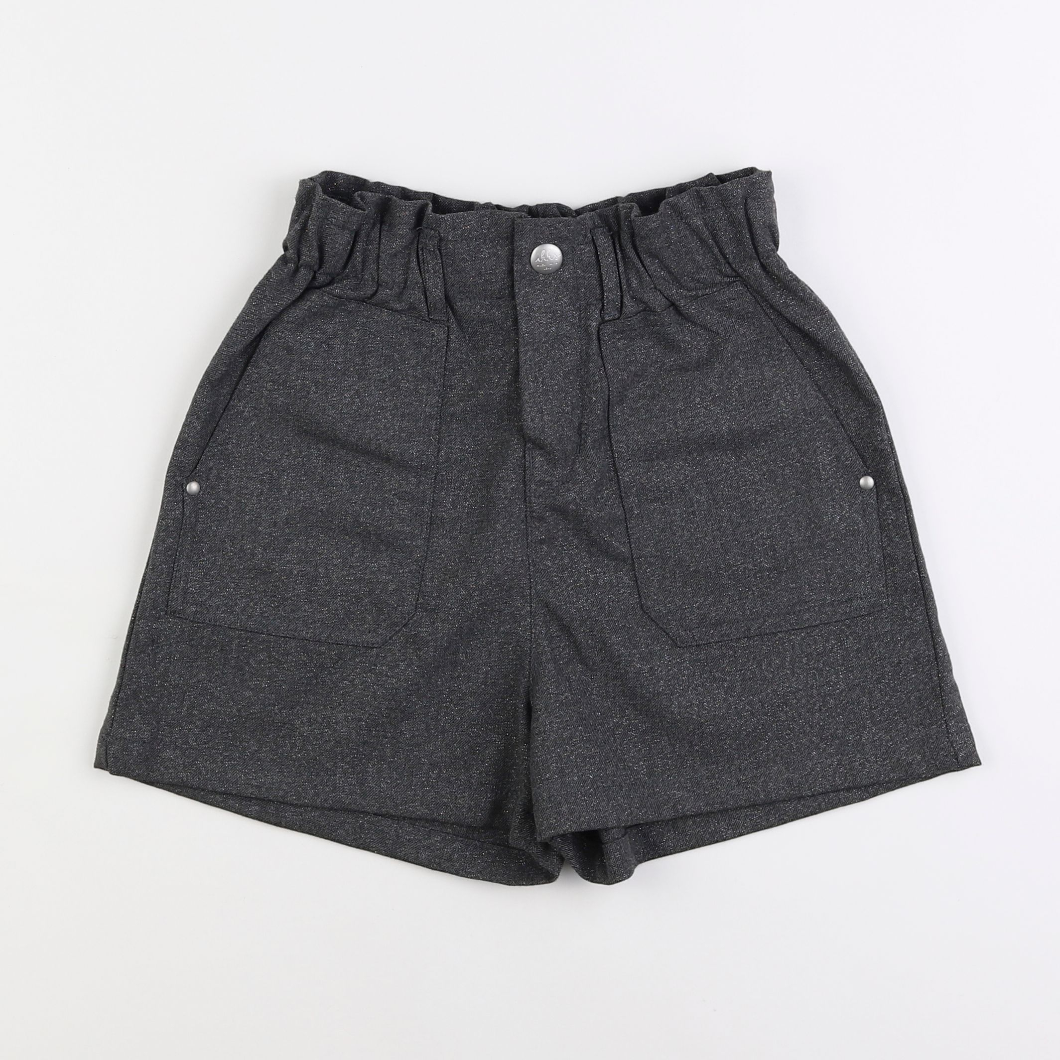 IKKS - short gris, argent - 12 ans