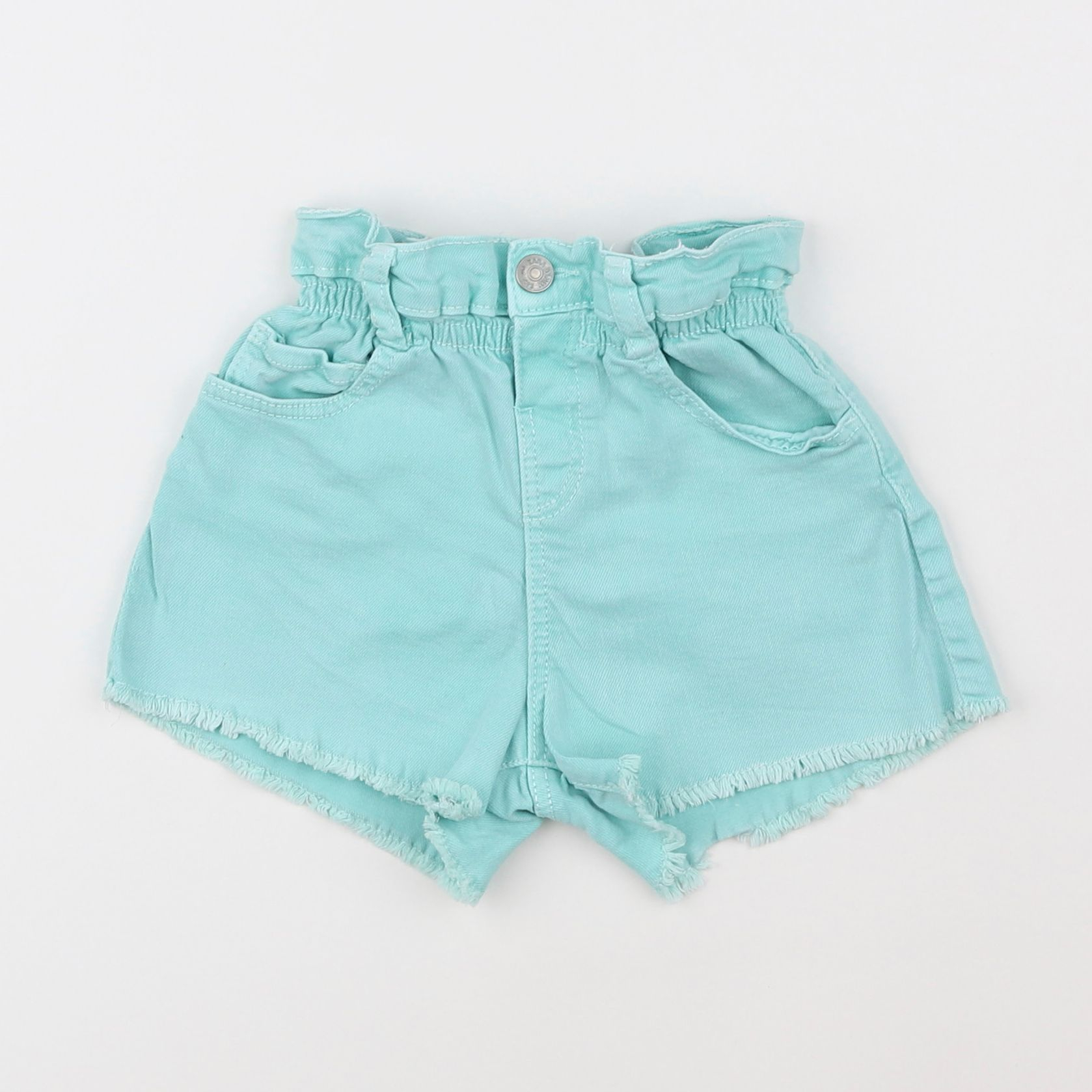 Zara - short bleu - 3/4 ans