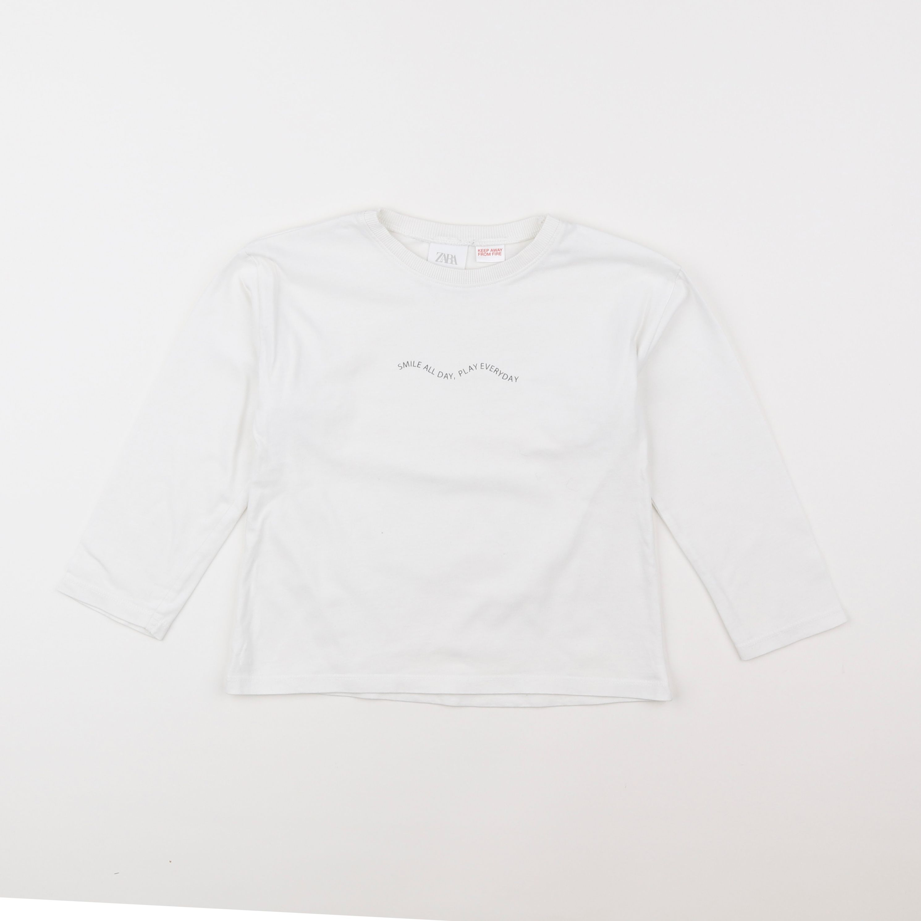 Zara - blouse blanc - 3/4 ans