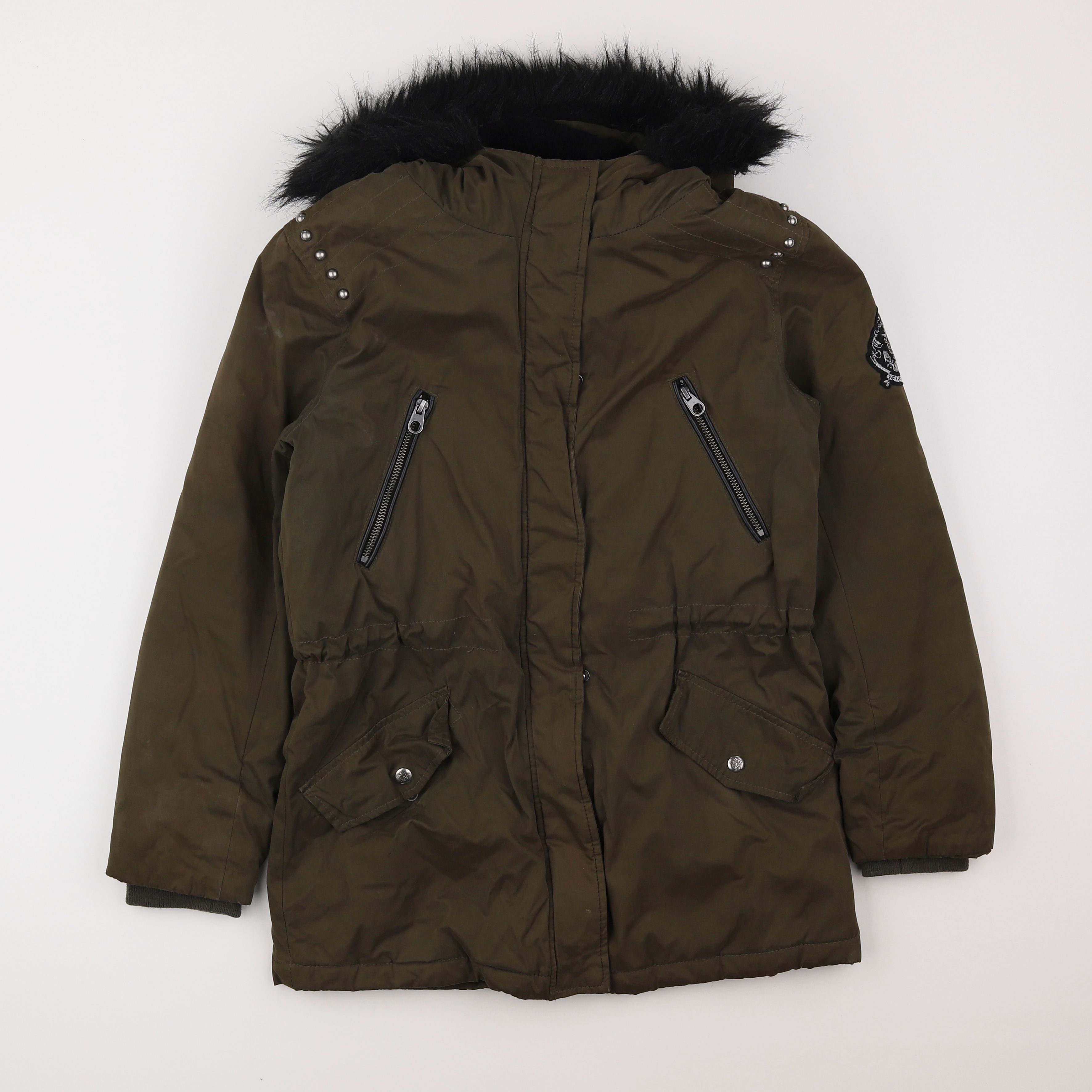 IKKS - manteau vert - 12 ans