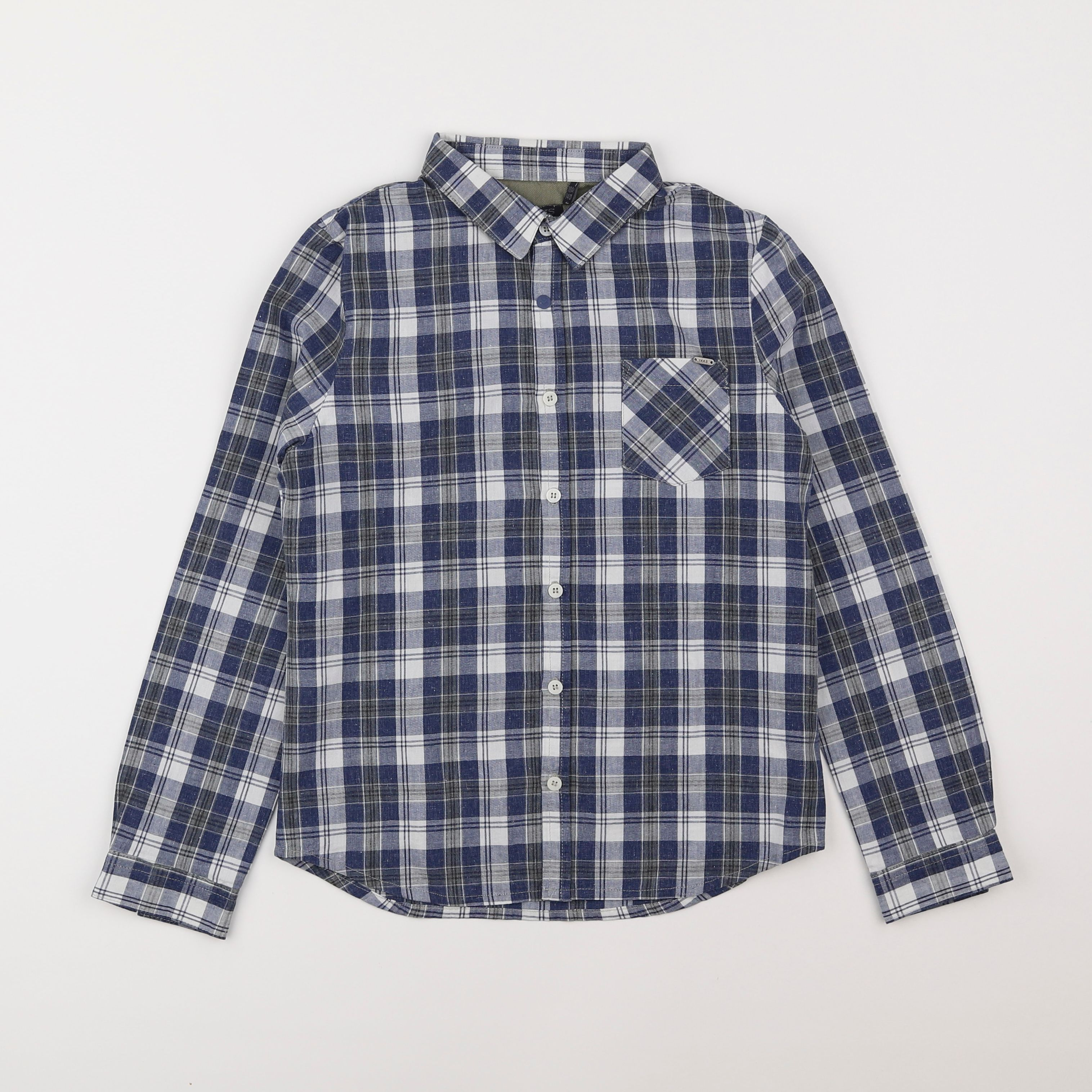 IKKS - chemise bleu - 10 ans