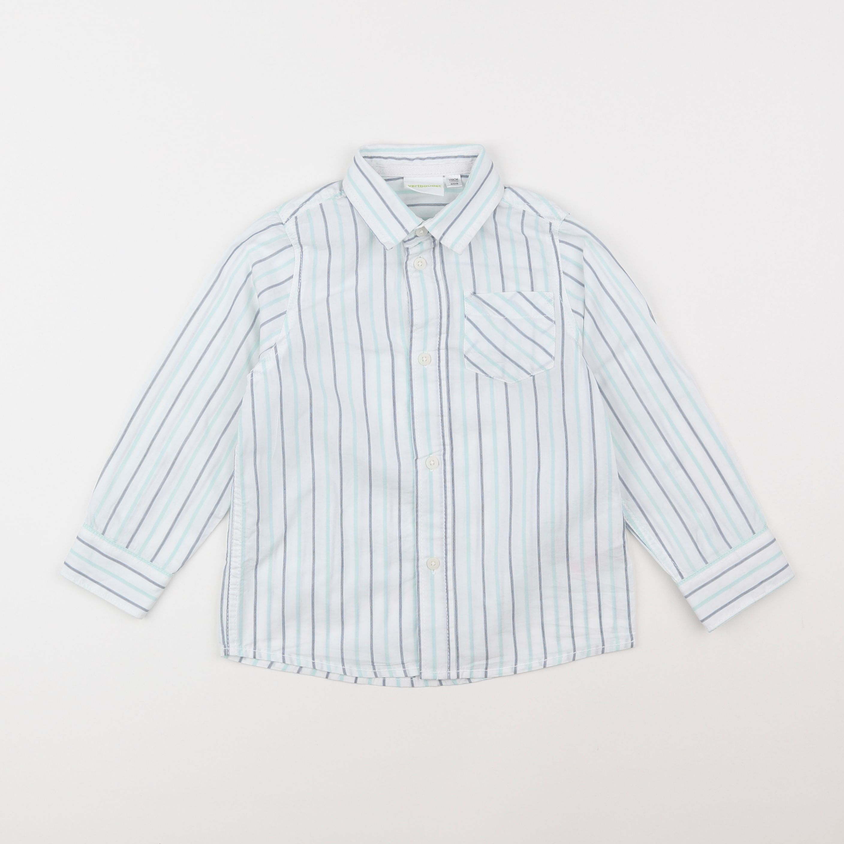 Vertbaudet - chemise blanc - 4 ans