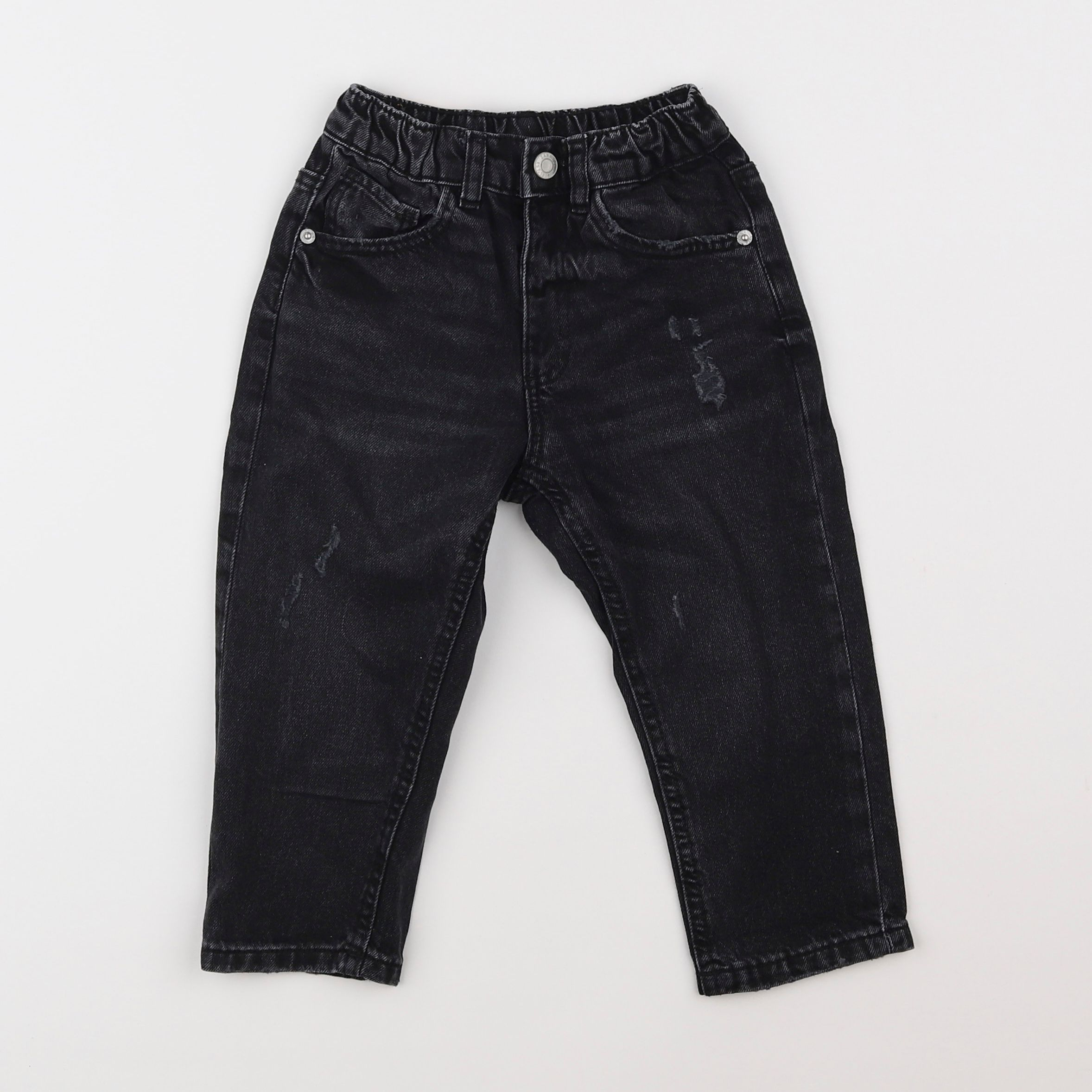 Zara - jean noir - 12/18 mois