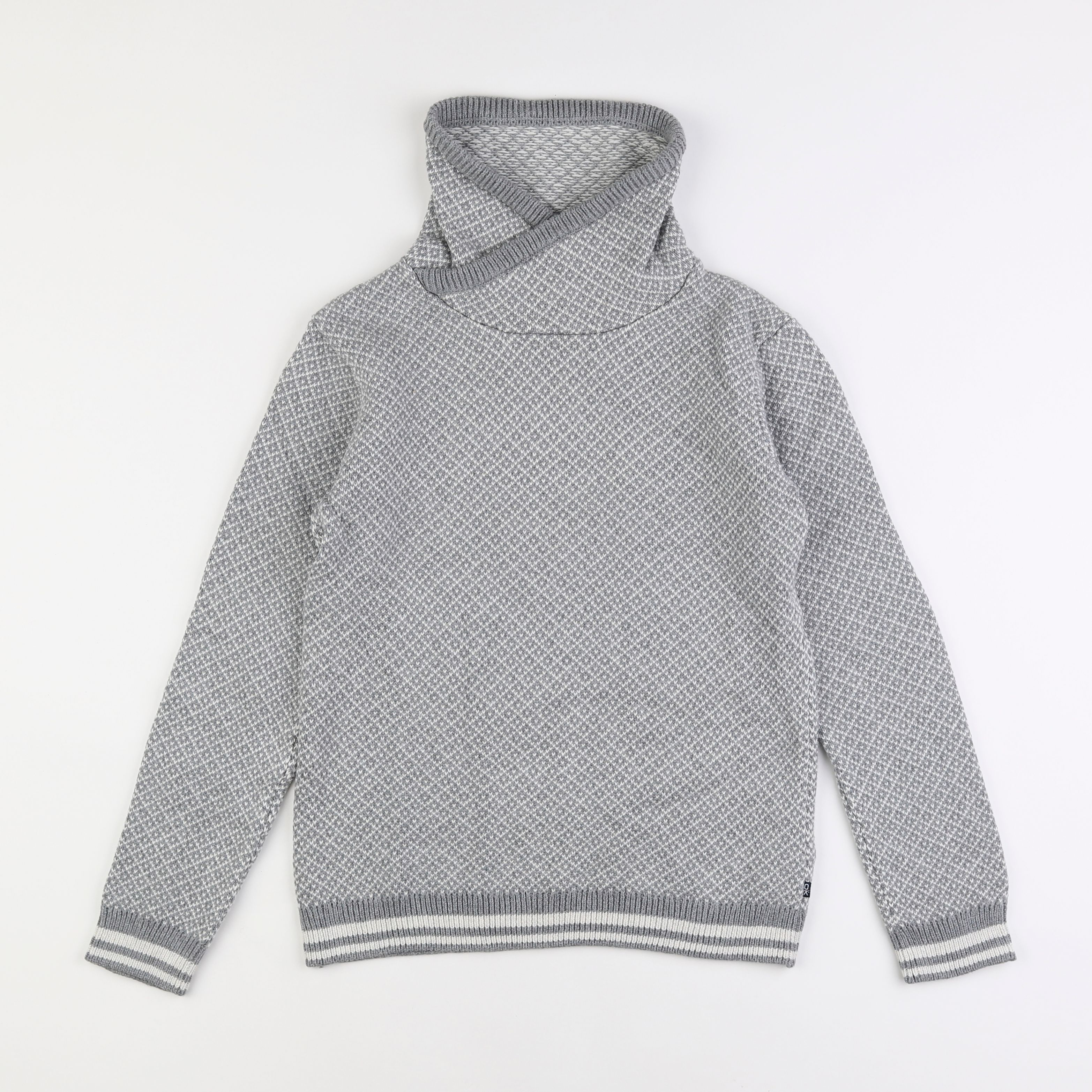 Okaidi - pull gris - 12 ans