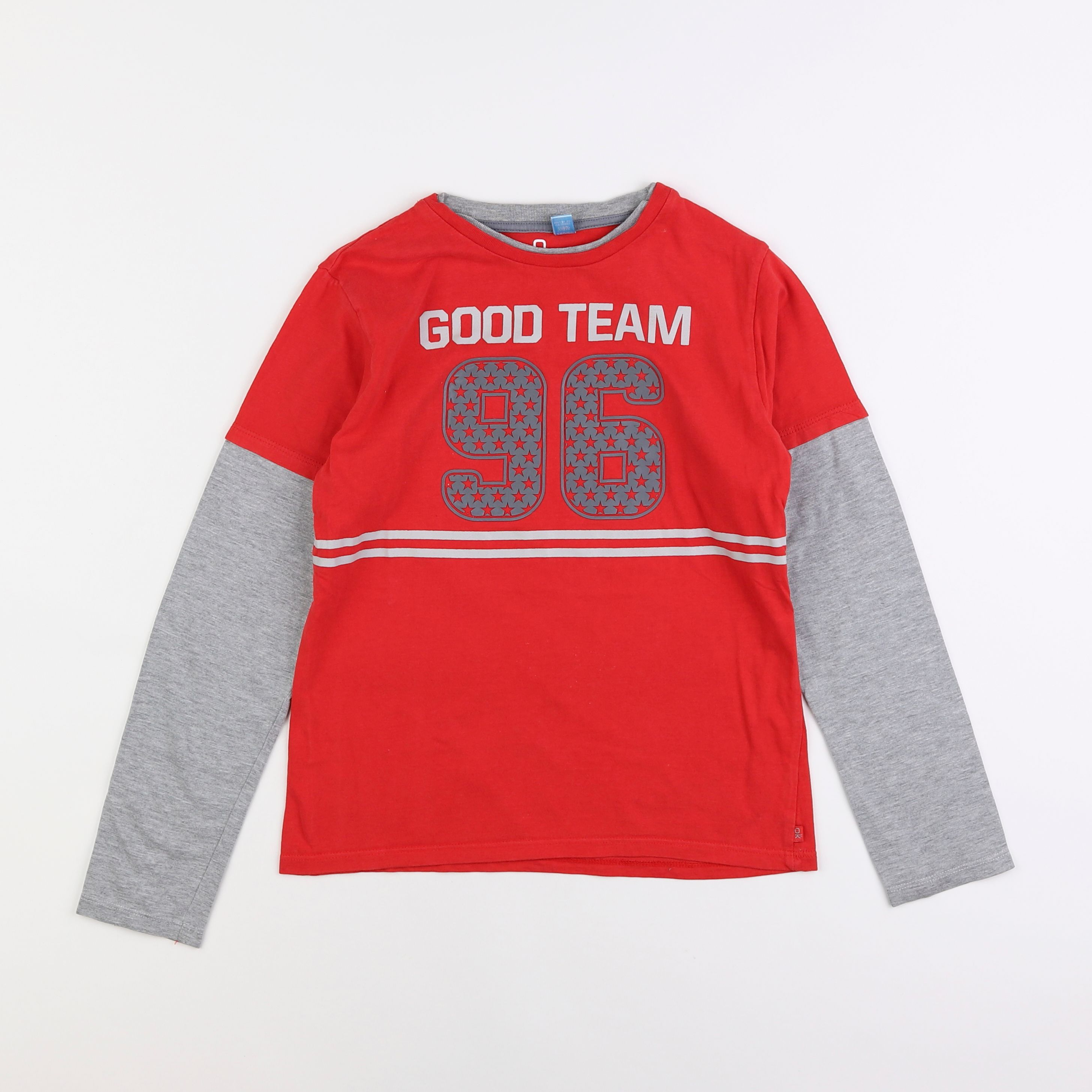 Okaidi - tee-shirt rouge - 10 ans