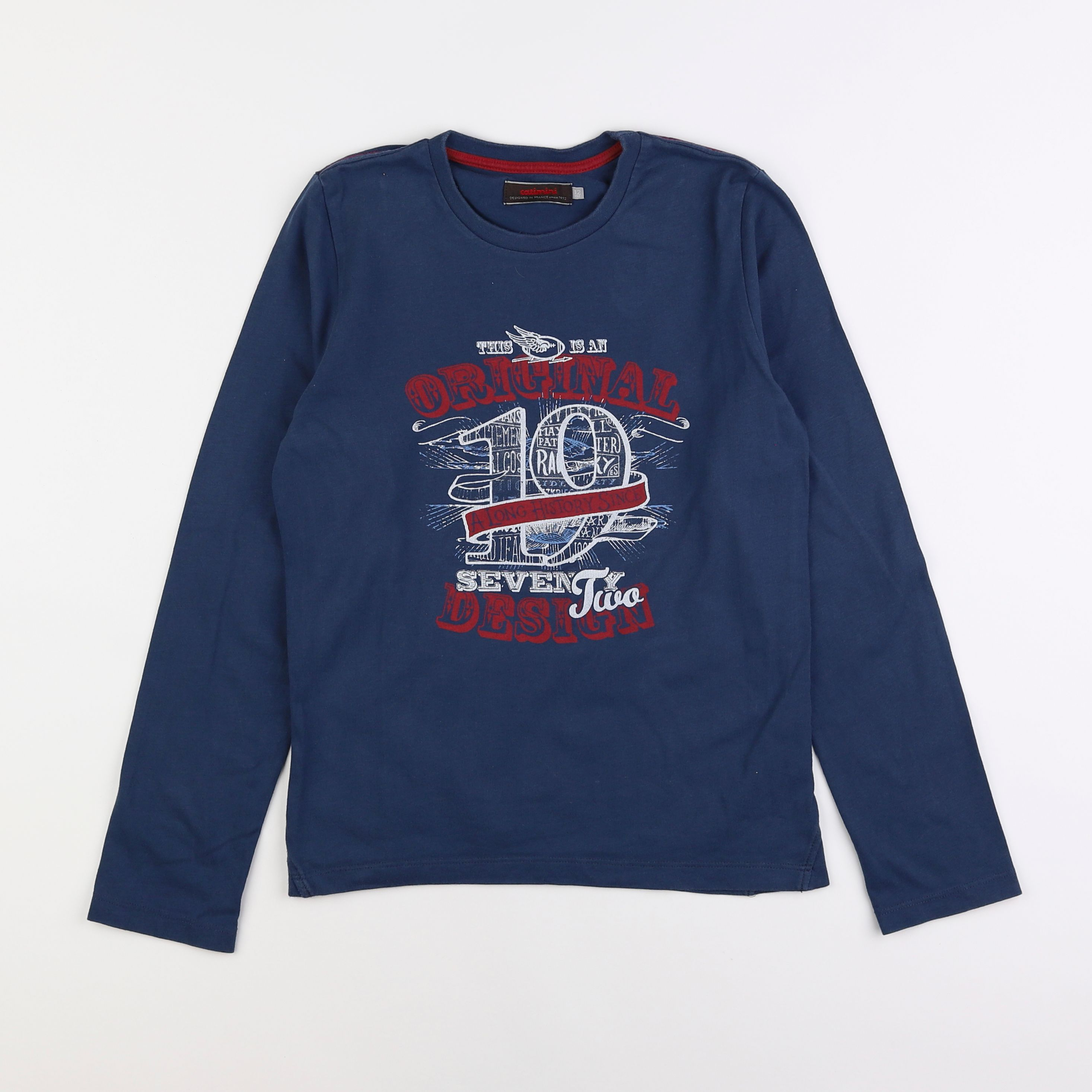 Catimini - tee-shirt bleu - 12 ans