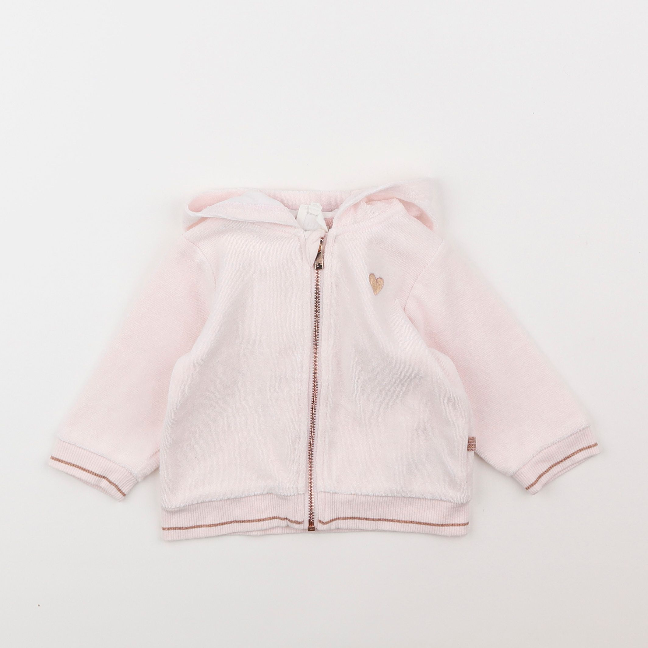 Carrément Beau - gilet rose - 9 mois