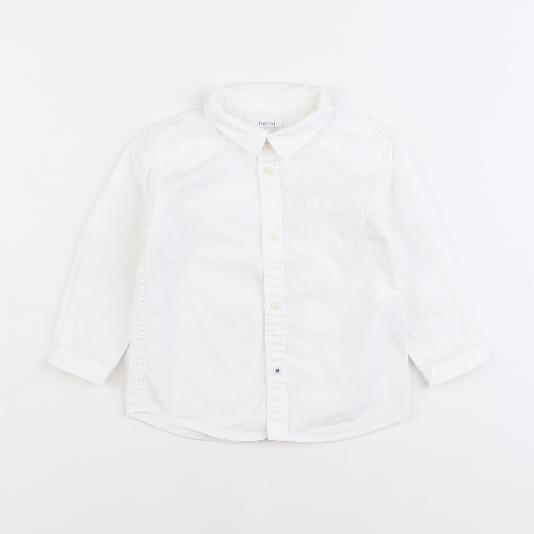 Boutchou - chemise blanc - 18 mois