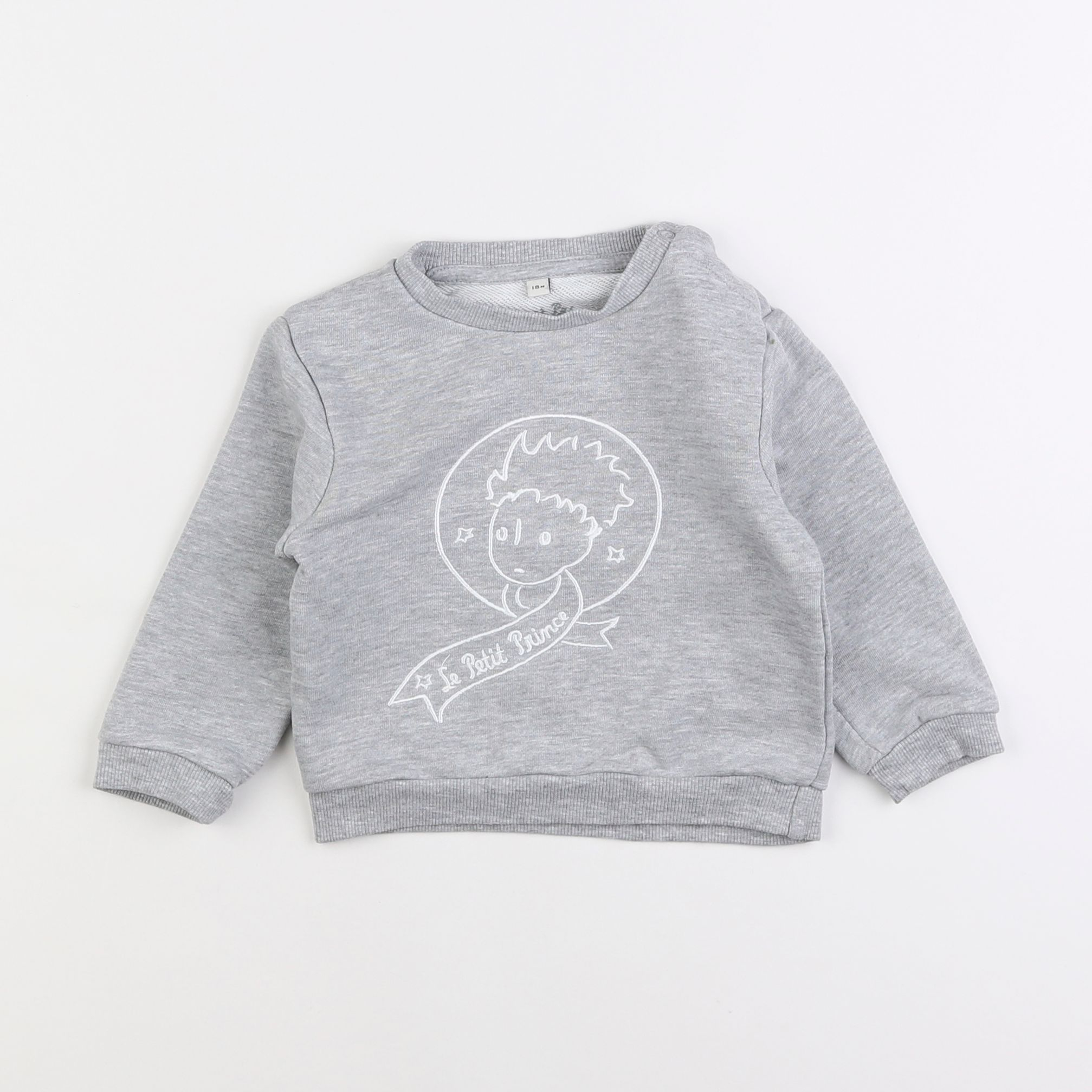 Cyrillus - sweat gris - 18 mois