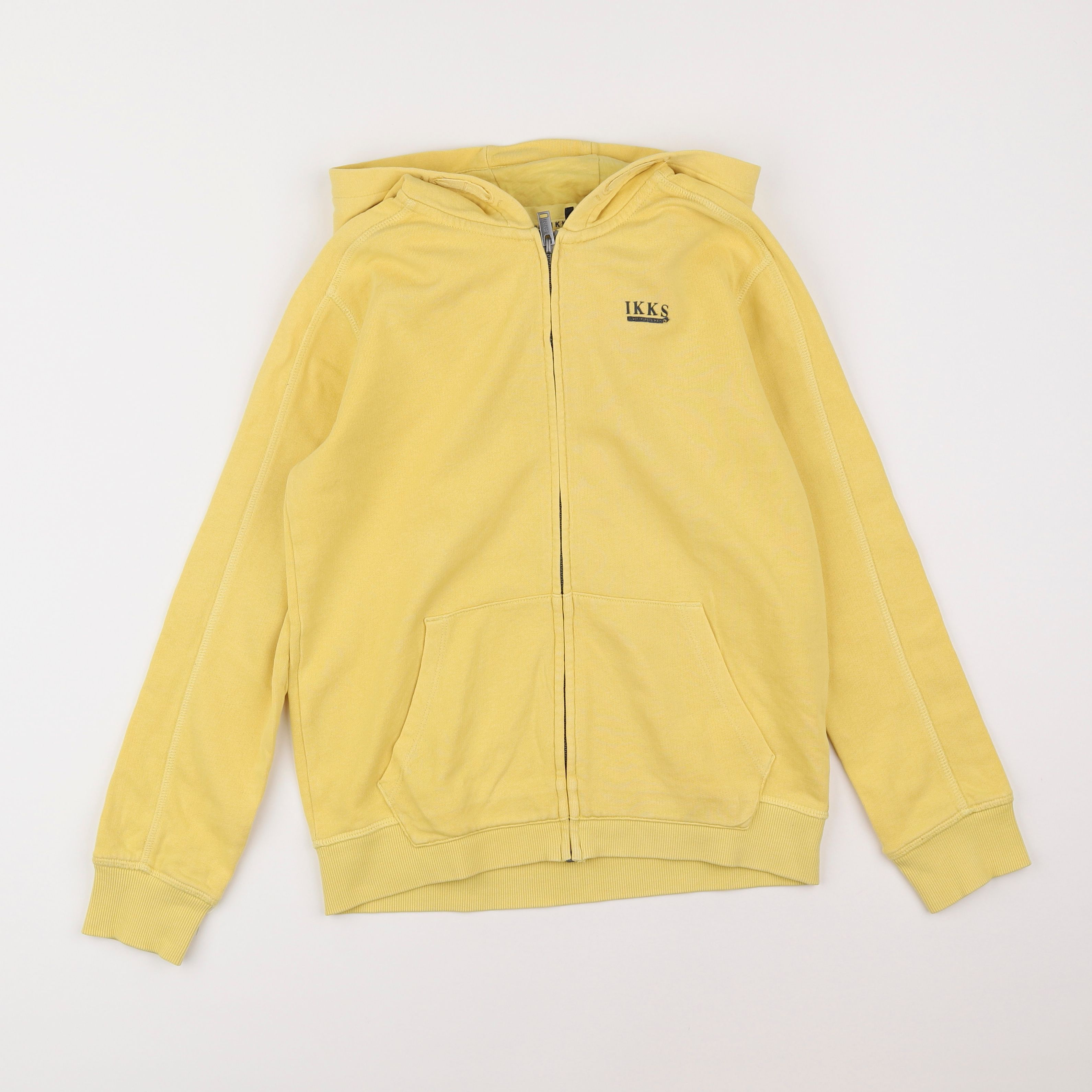 IKKS - sweat jaune - 10 ans