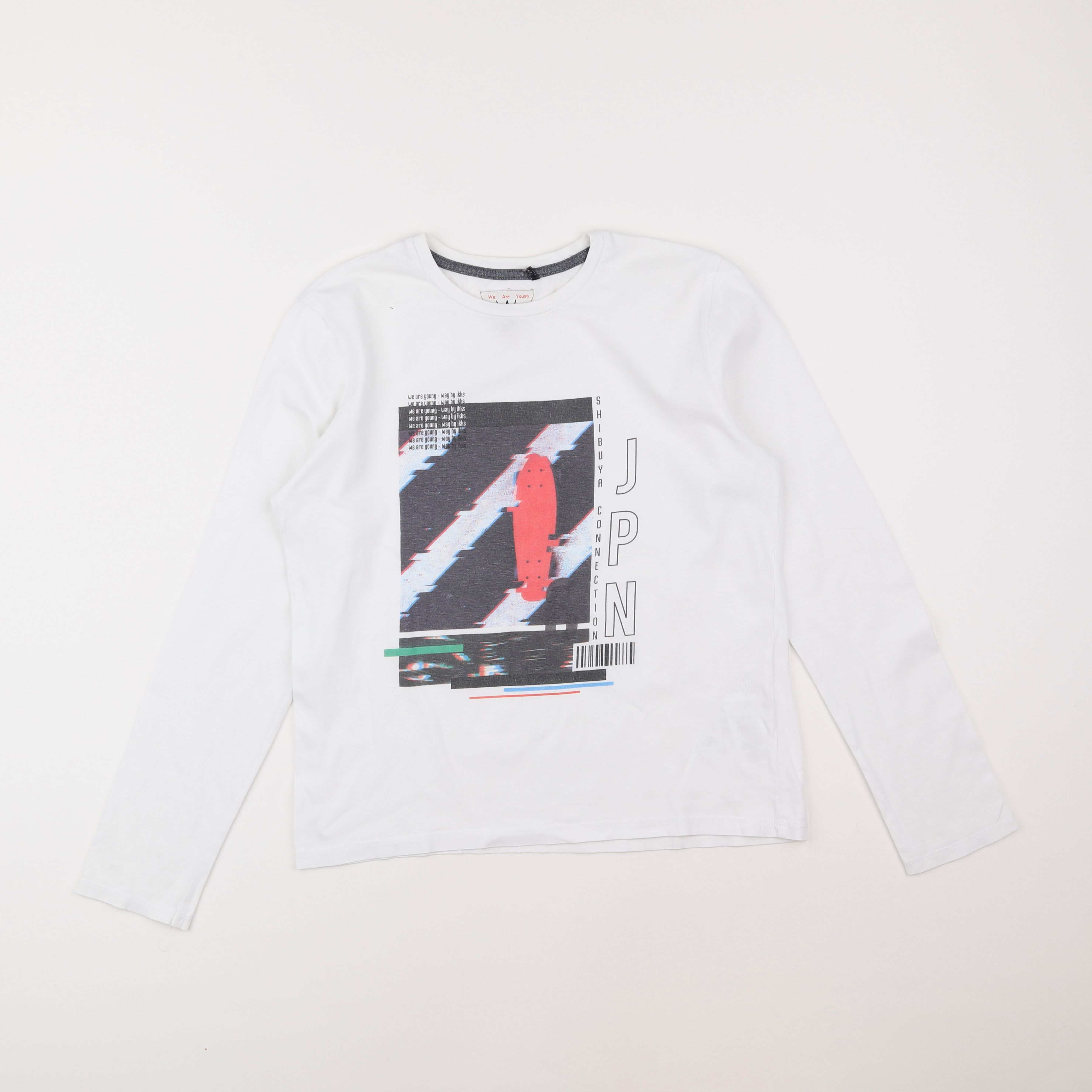 IKKS - tee-shirt blanc - 12 ans