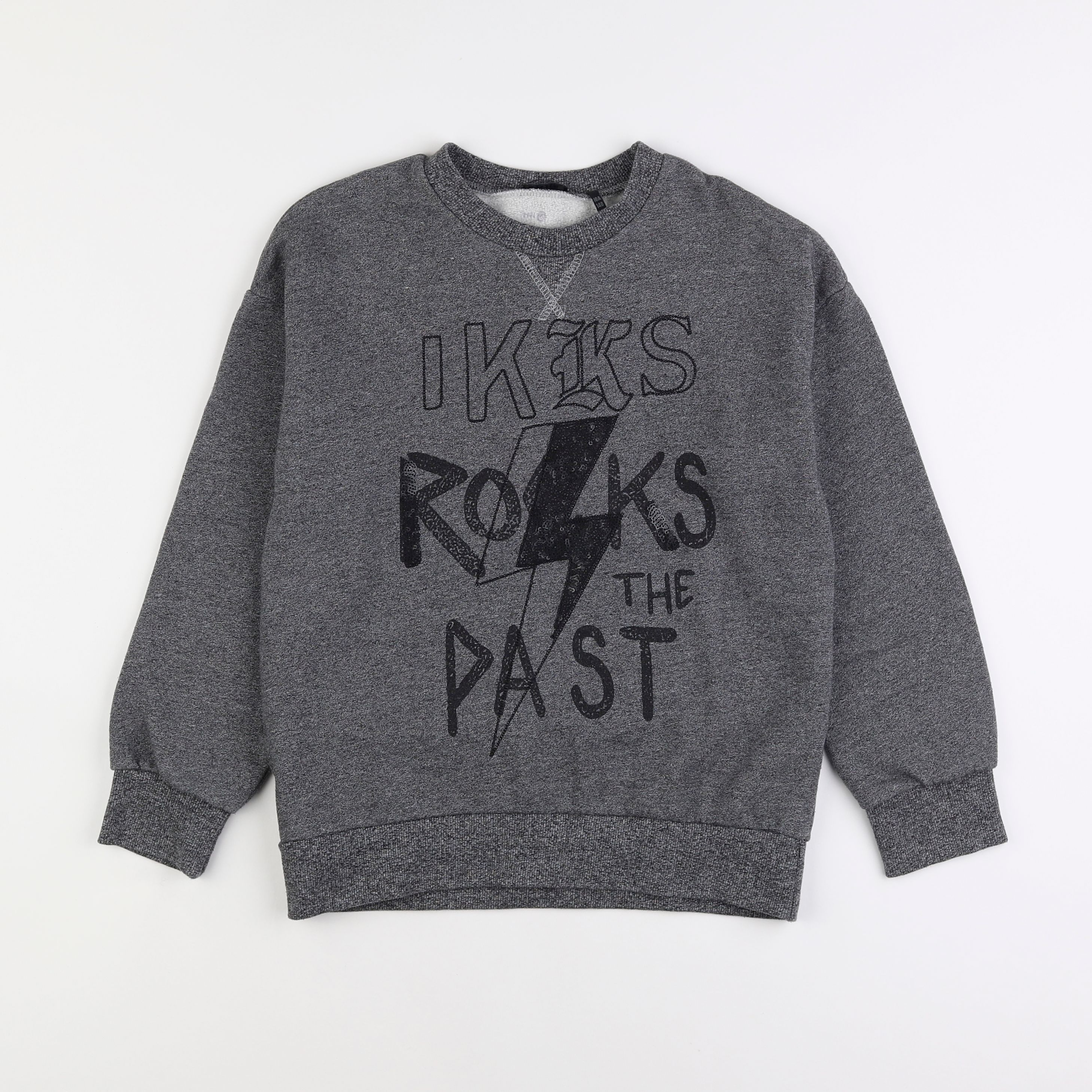 IKKS - sweat gris - 10 ans