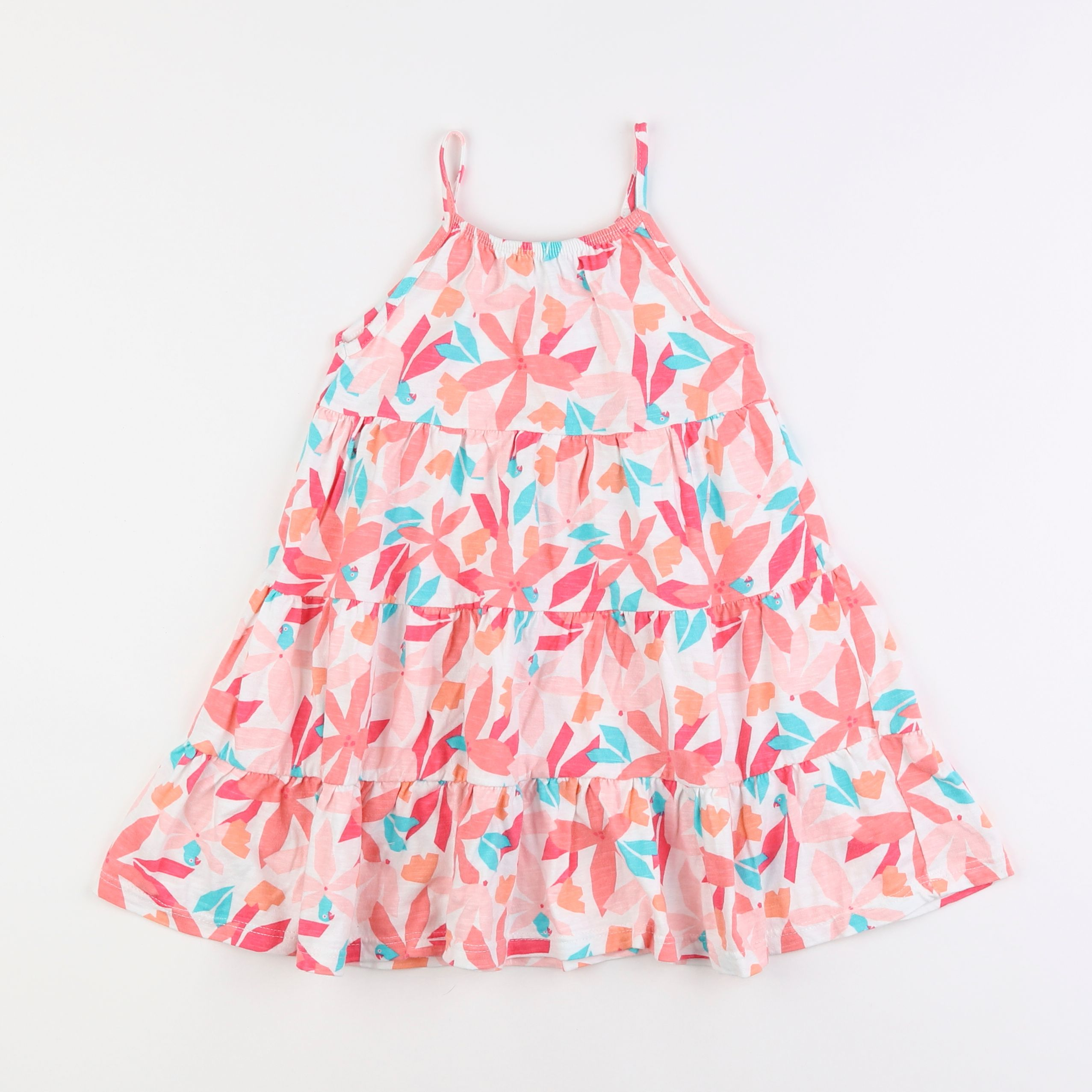 Okaidi - robe multicolore - 4 ans