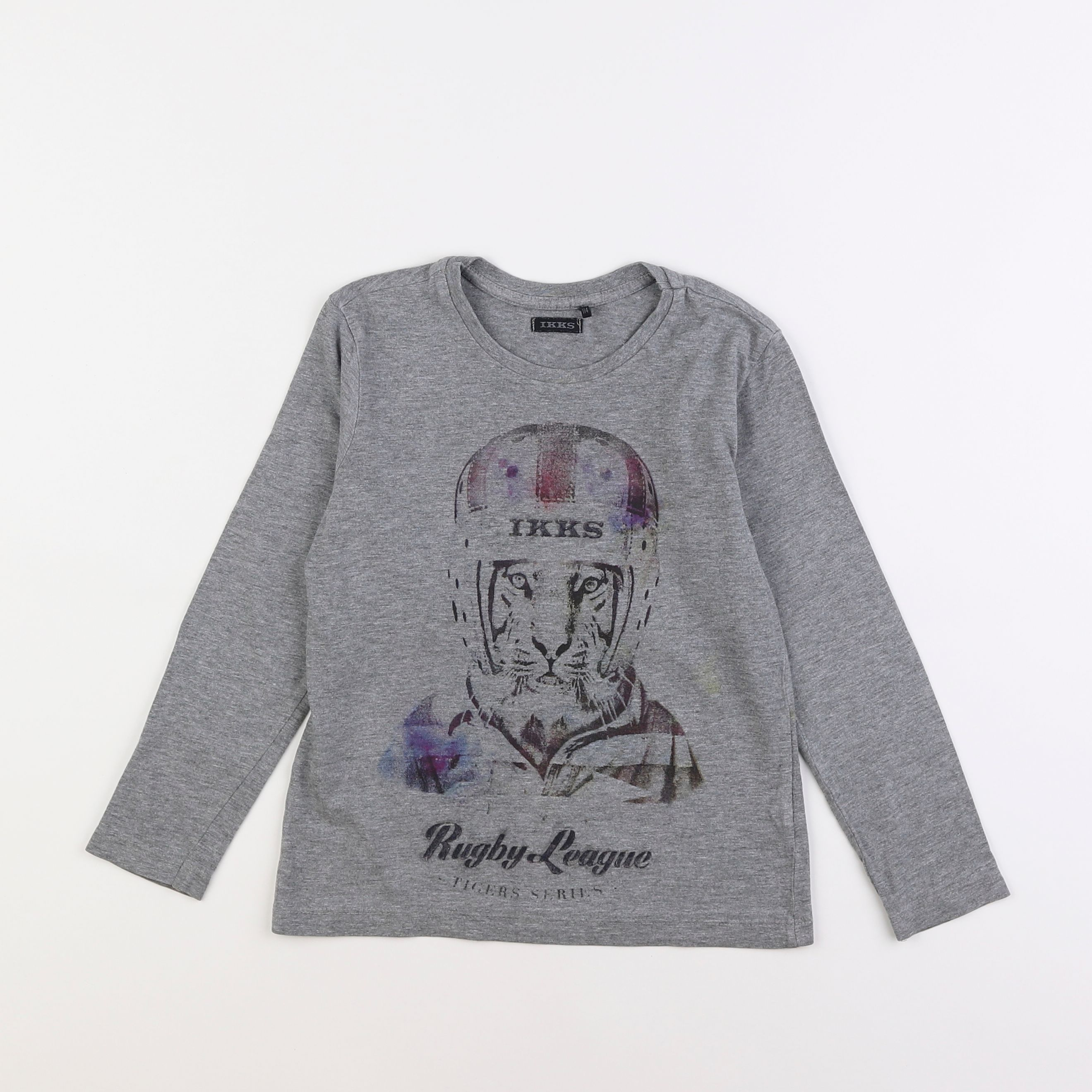 IKKS - tee-shirt gris - 6 ans