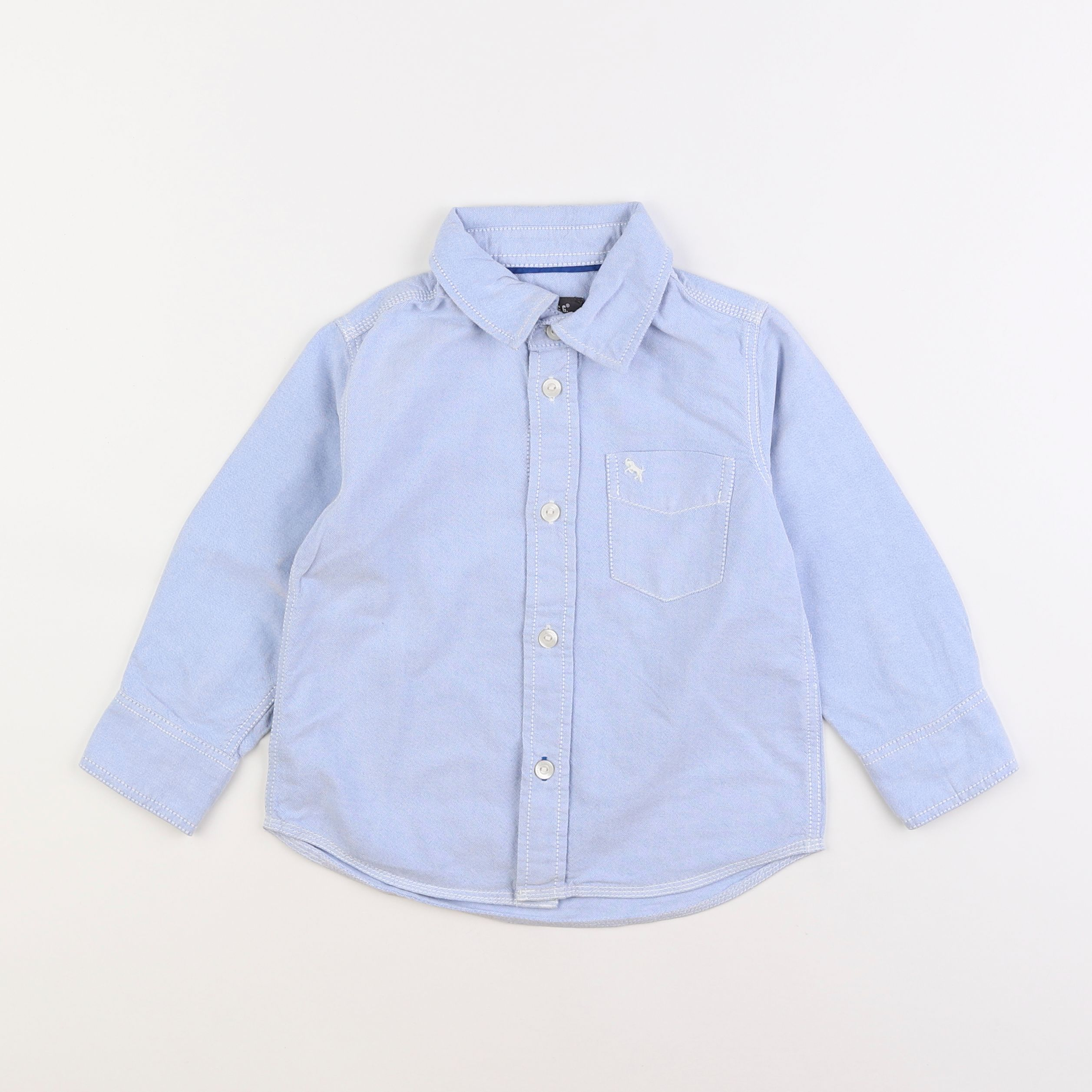 Zara - chemise bleu - 3/4 ans