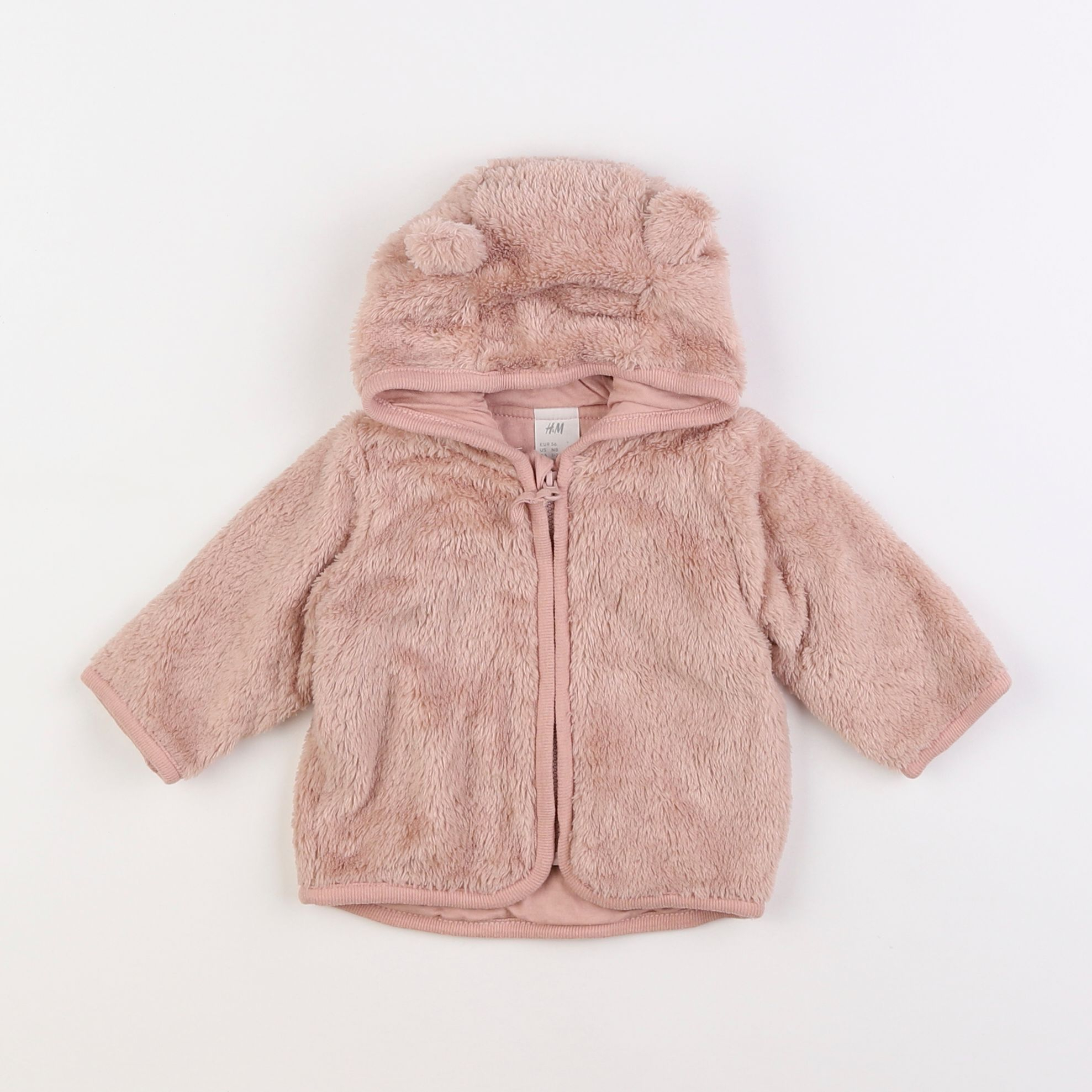 H&M - gilet rose - 1 mois