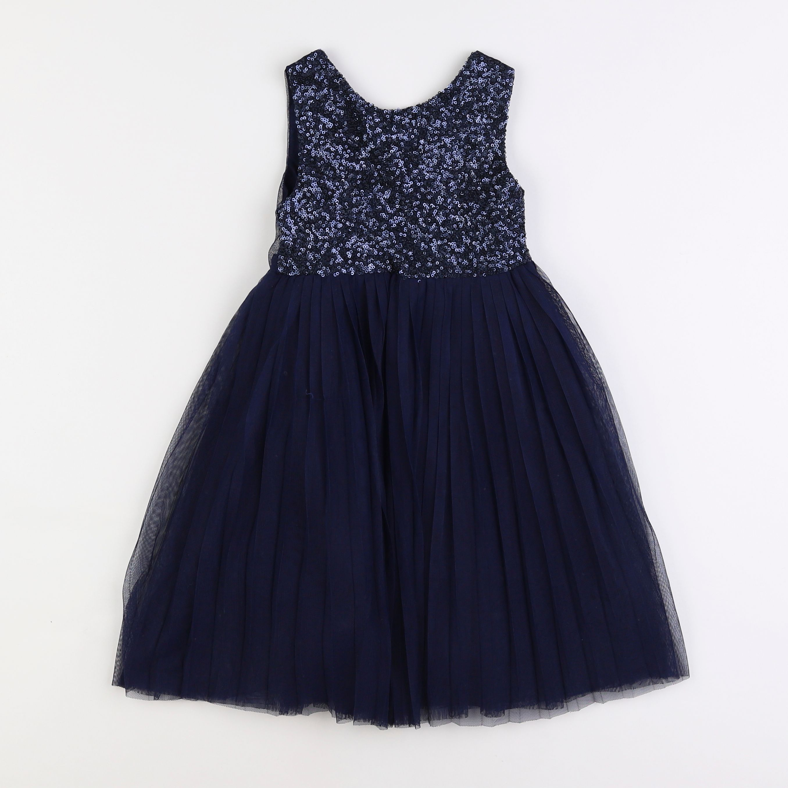 Galeries Lafayette - robe bleu - 4 ans