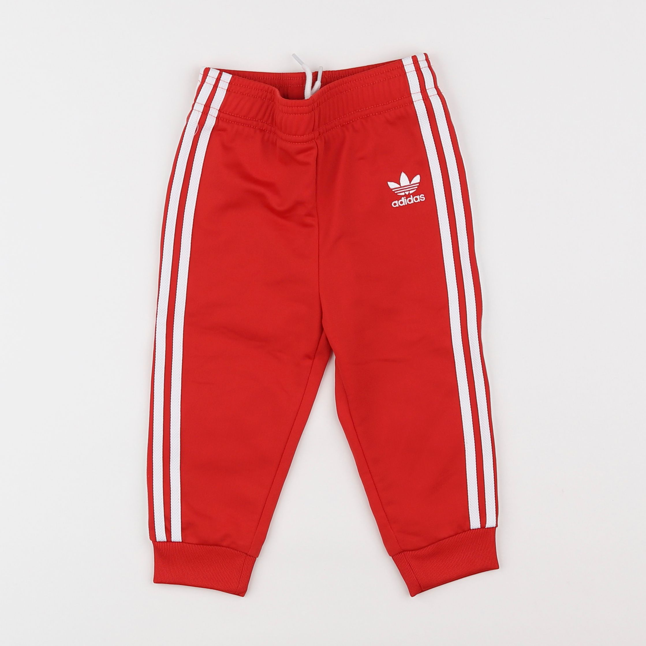 Adidas - jogging rouge - 18 mois